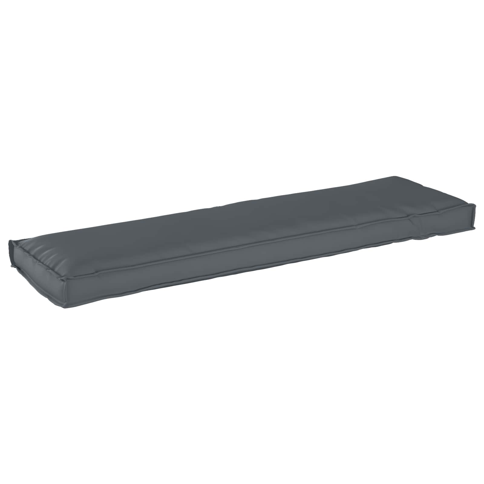 Kussen Antraciet 140 x 40 x 8 cm Oxford Stof