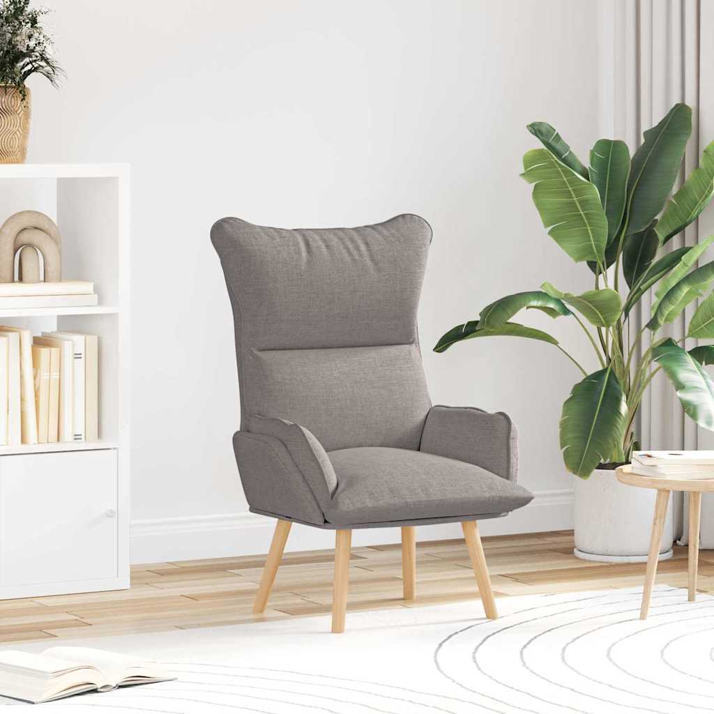 Fauteuil Taupe 69 x 74 x 93 cm Stof en multiplex