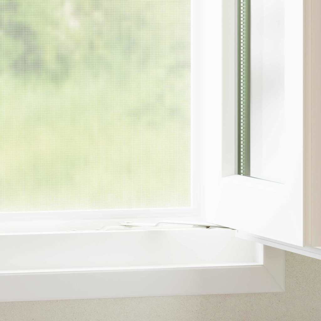 Horrengaas Wit 60 x 1000 cm Glasvezel
