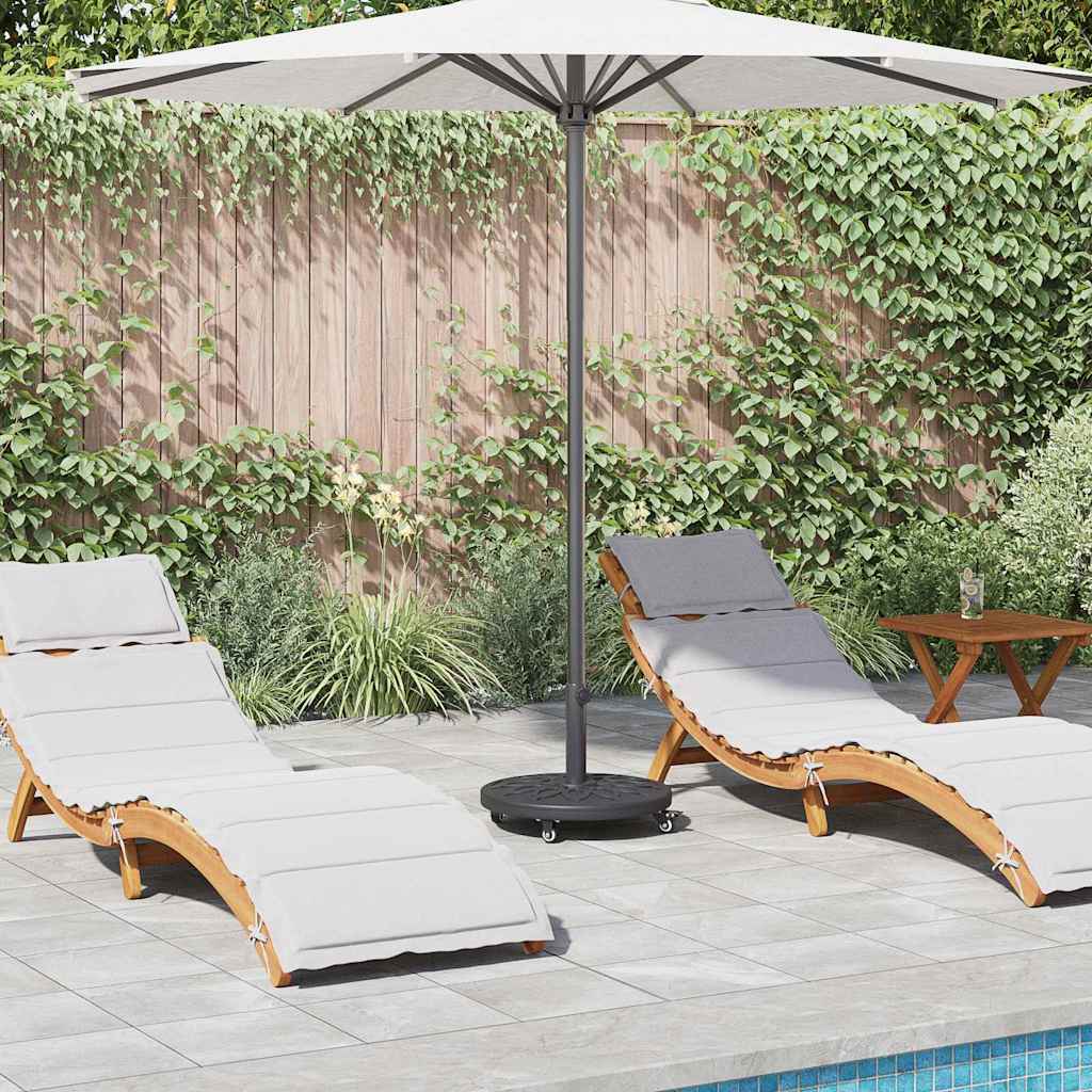 Parasolvoet Art Deco Zwart Ø 45 x 39,5 cm IJzer