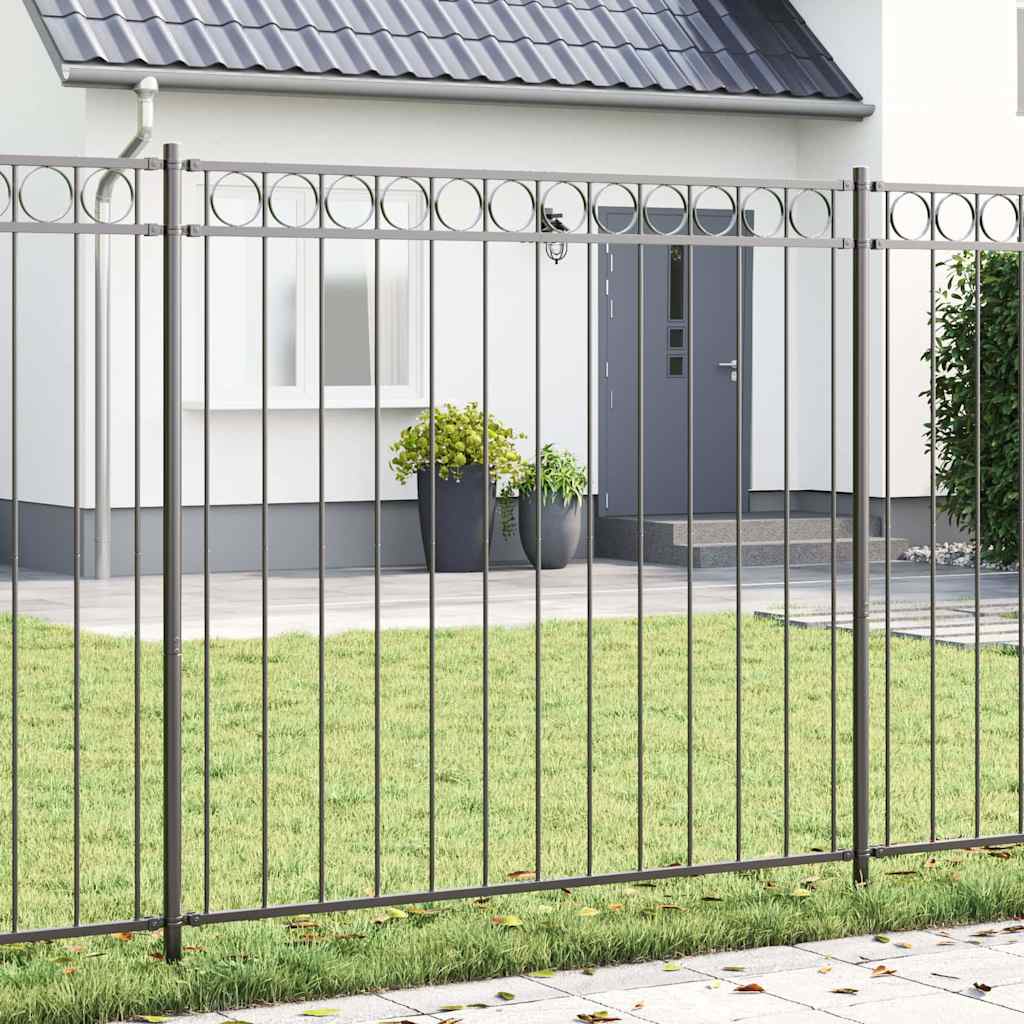 Hecelement ASSEN Grijs 170 x 170 cm Staal
