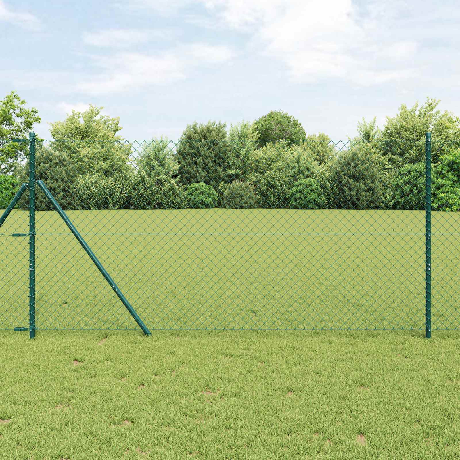 Kettenschakelhek Groen