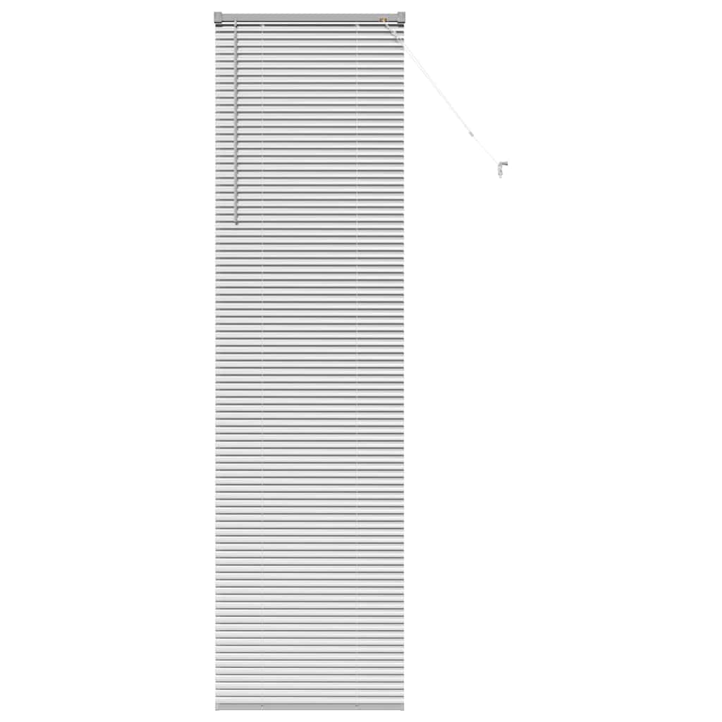 Venetiaanse Jaloezieën Zilver 220 x 60 cm Aluminium – afbeelding 2