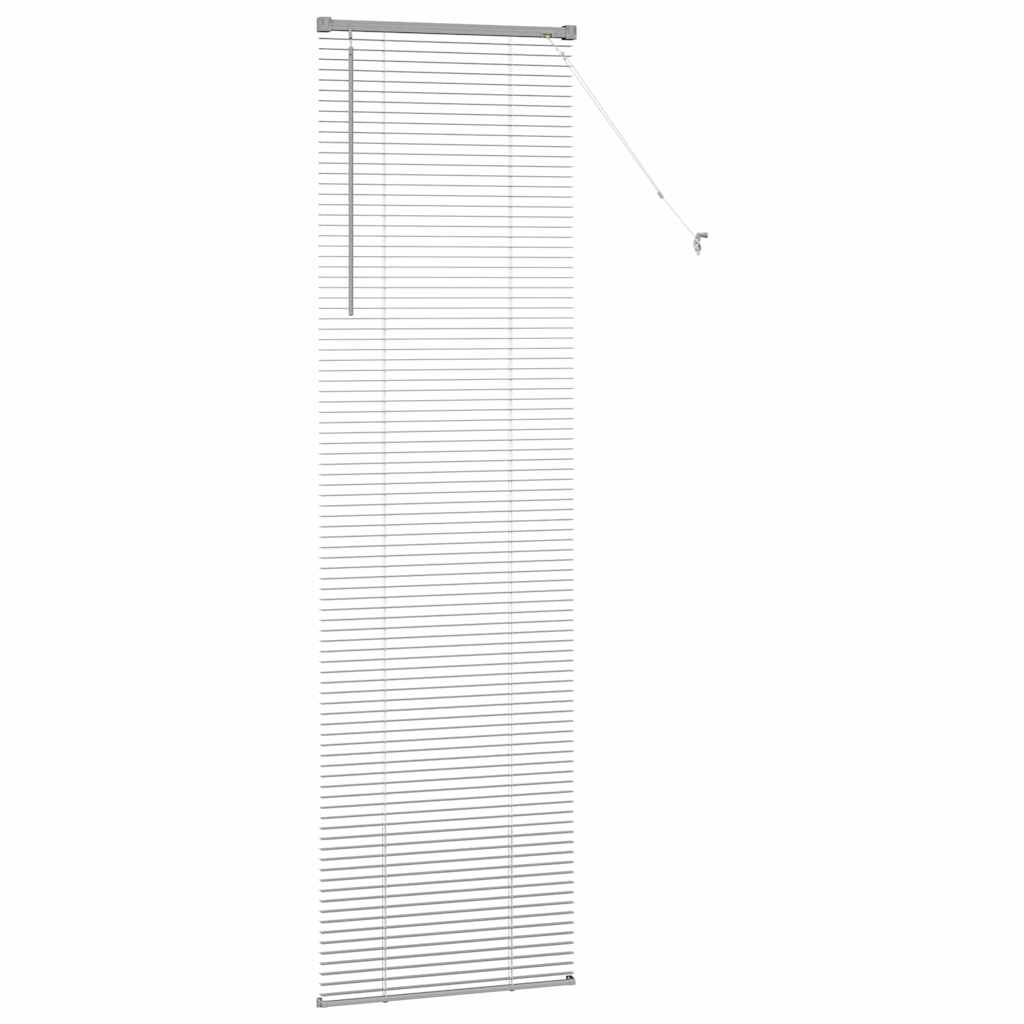 Venetiaanse Jaloezieën Zilver 220 x 60 cm Aluminium – afbeelding 6