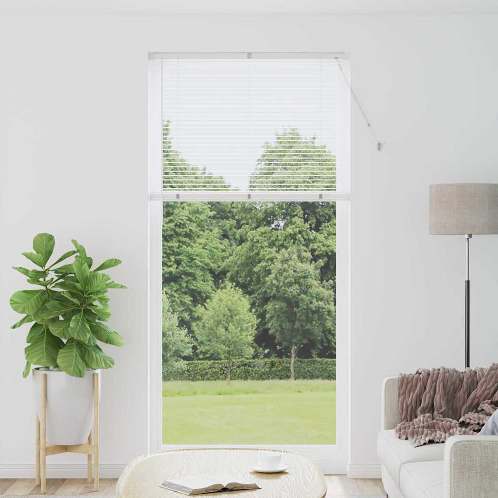 Venetiaanse Jaloezieën Wit 220 x 105 cm Aluminium