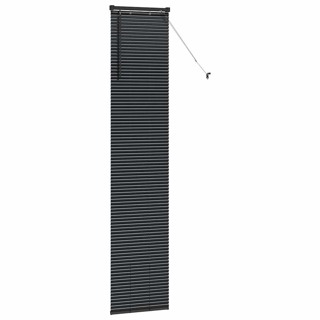 Venetiaanse Jaloezieën Zwart 220 x 40 cm Aluminium – afbeelding 5