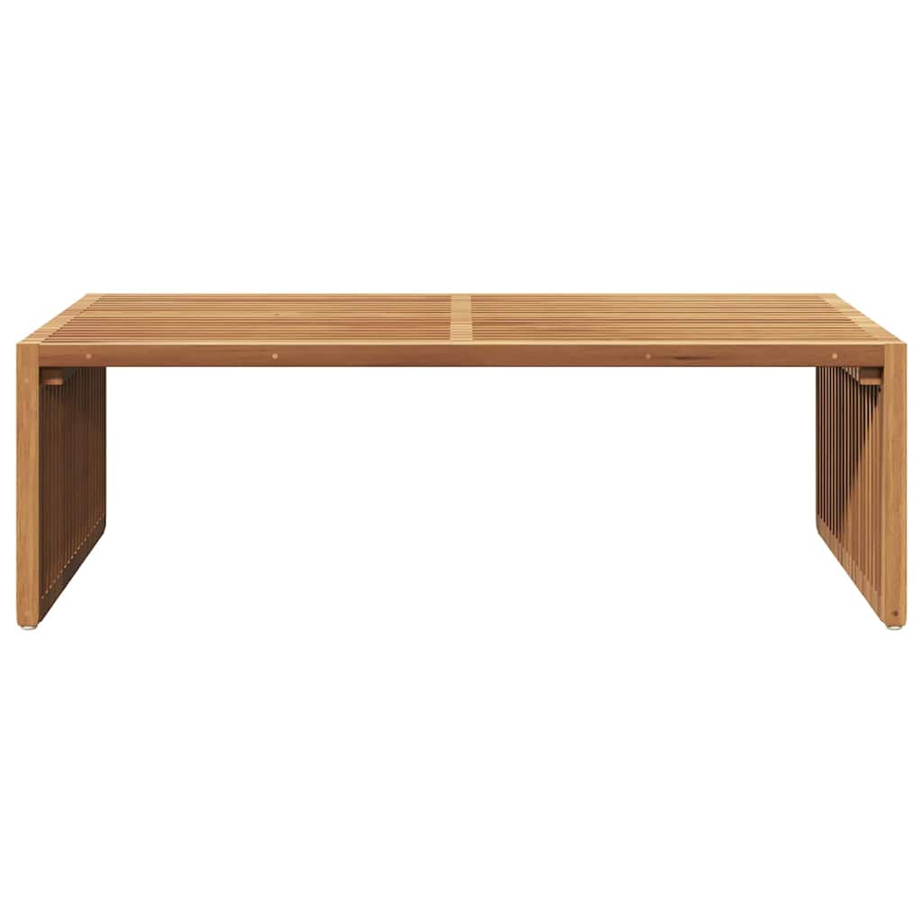 Tuin Bijzettafel Bruin 110 x 55 x 35,5 cm Massief Teakhout – afbeelding 5