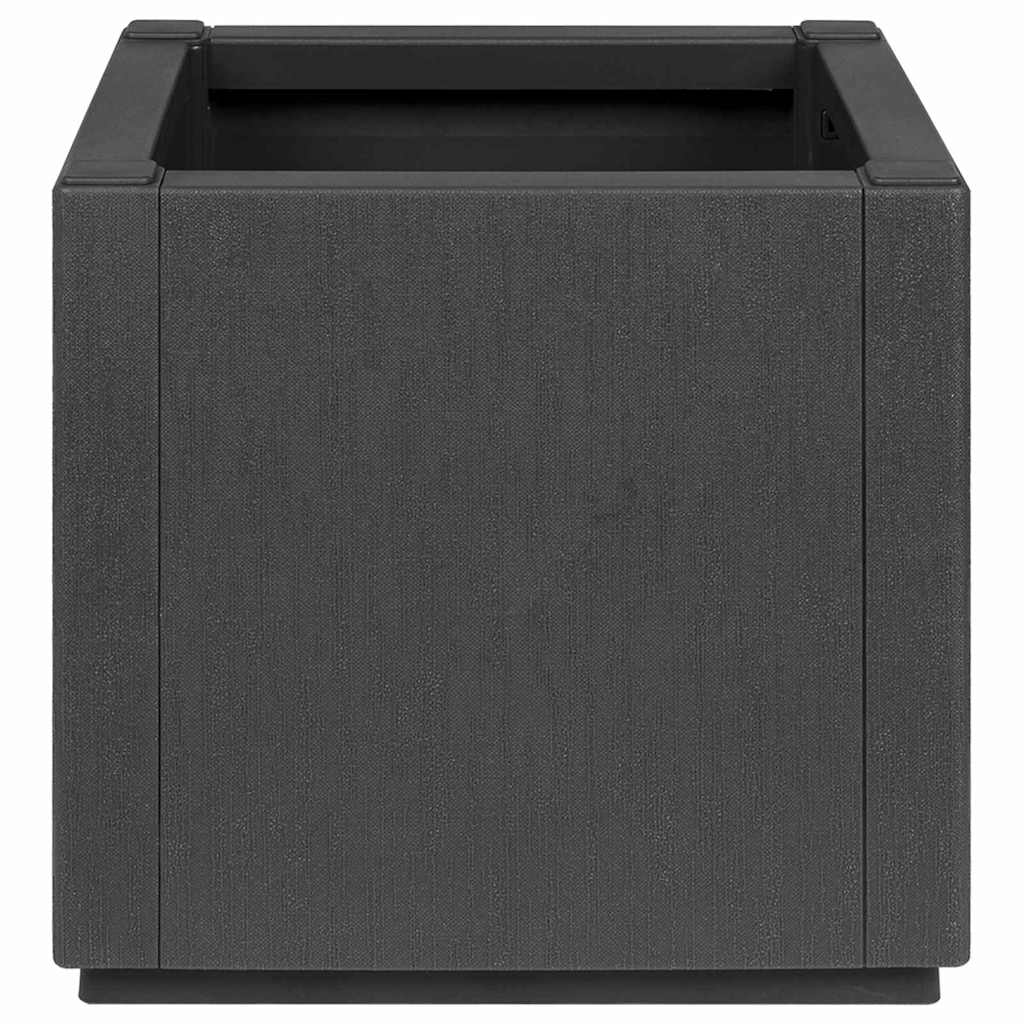 Tuinbloembak Donkergrijs 36 x 36 x 35 cm PP – afbeelding 4