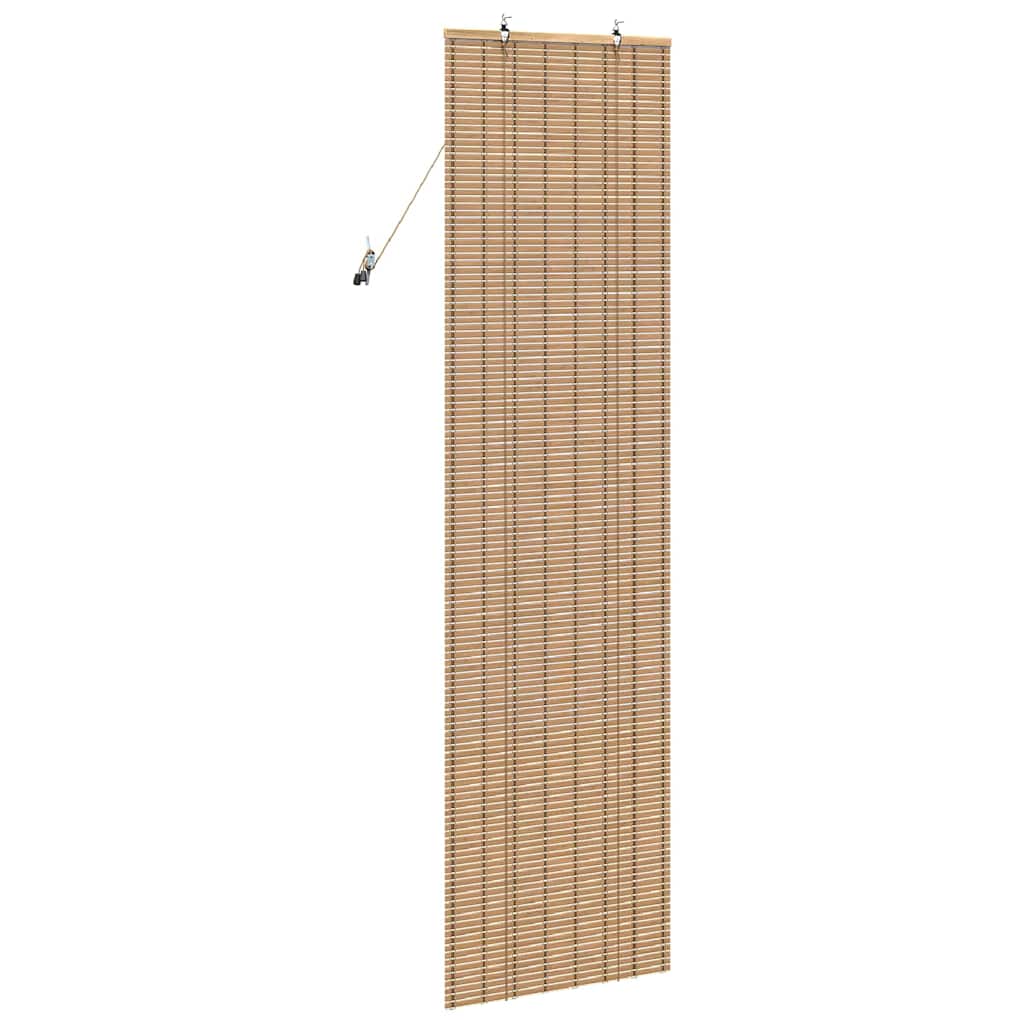 Rolgordijn met gordijnen Natuur 60 x 220 cm Bamboe – afbeelding 5