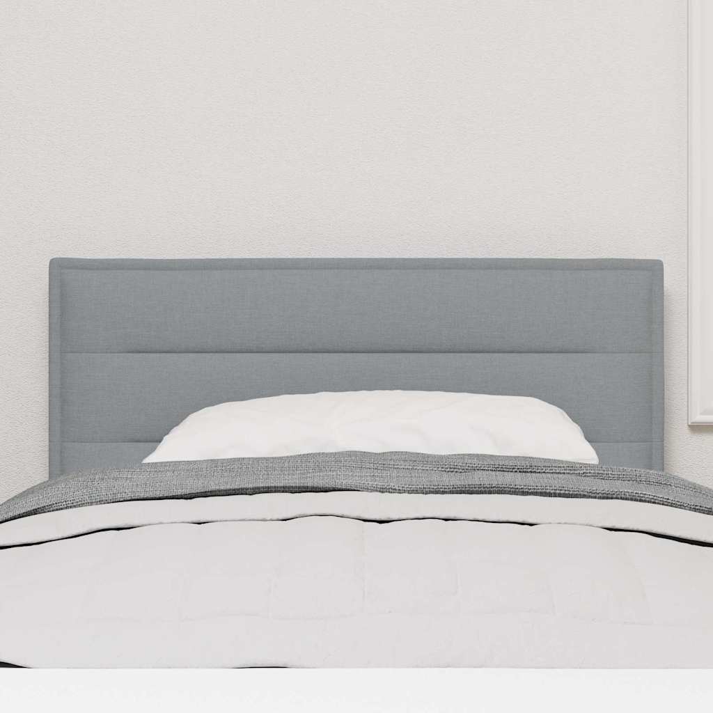 Hoofdbord Lichtgrijs 100 cm Stof – afbeelding 3