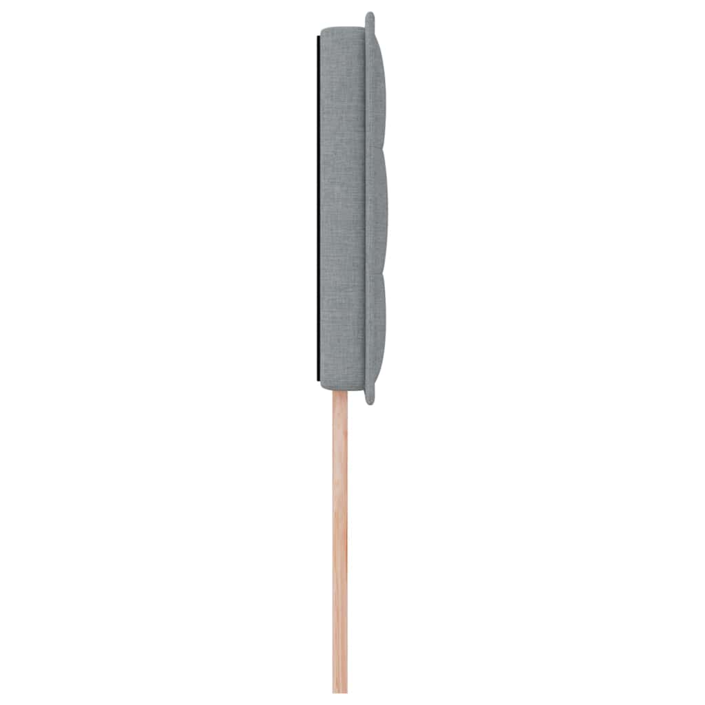 Hoofdbord Lichtgrijs 100 cm Stof – afbeelding 5