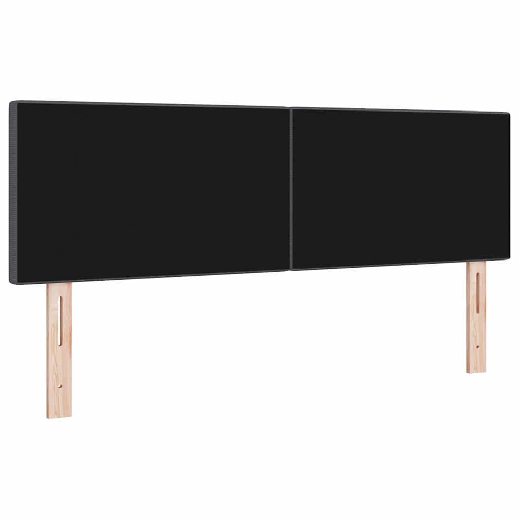 Hoofdbord Donkergrijs 144 cm Katoen Stof – afbeelding 6