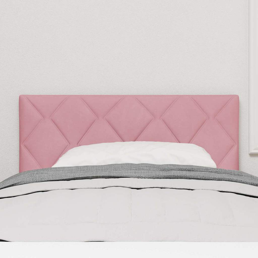 Hoofdbord Roze 90 cm Fluweel – afbeelding 3