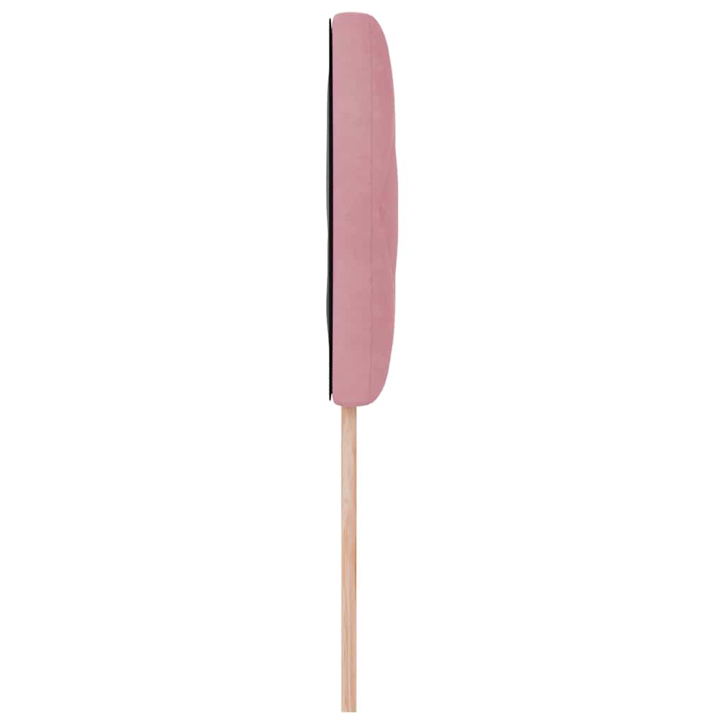 Hoofdbord Roze 90 cm Fluweel – afbeelding 6