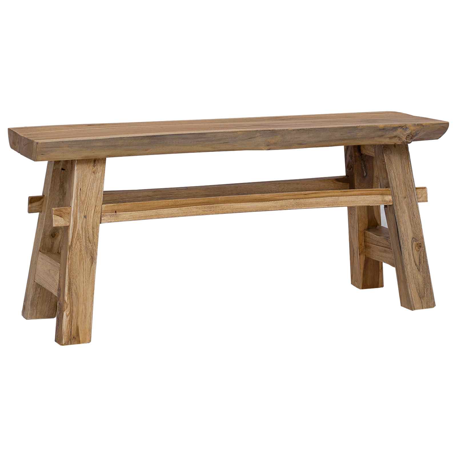 Bank Naturel 100 x 29 x 43,5 cm Massief Teakhout – afbeelding 2