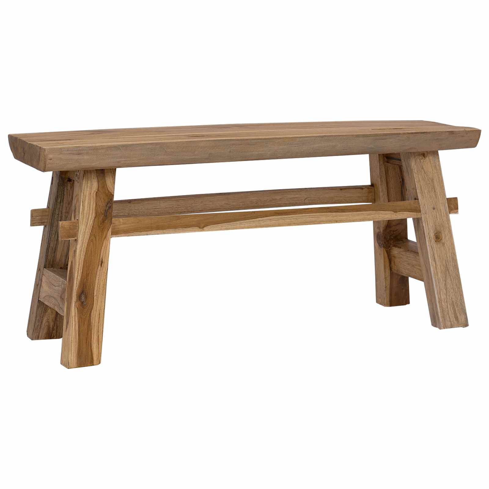 Bank Naturel 100 x 29 x 43,5 cm Massief Teakhout – afbeelding 6