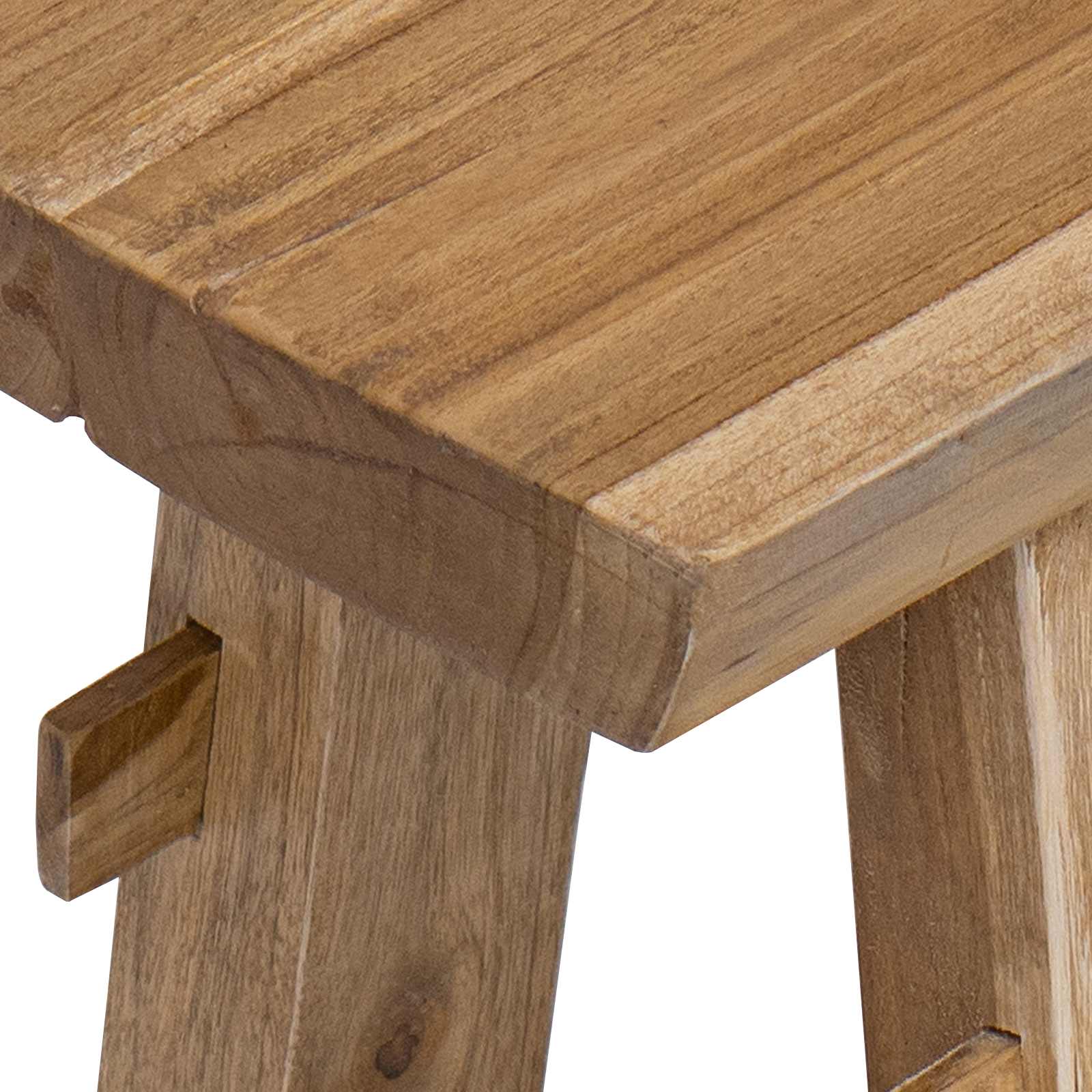 Bank Naturel 100 x 29 x 43,5 cm Massief Teakhout – afbeelding 7