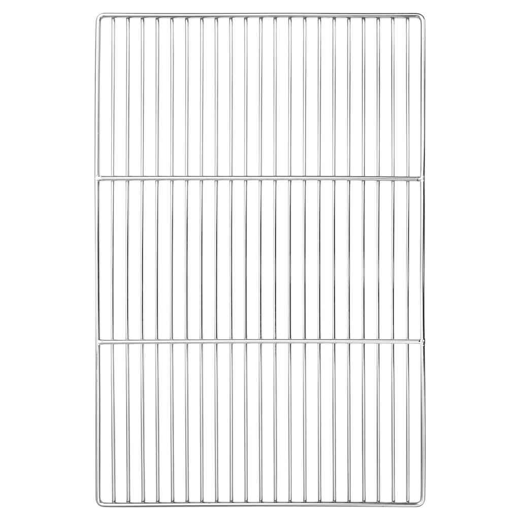 Grillrooster Zilver 60 x 40 cm Roestvrij staal
