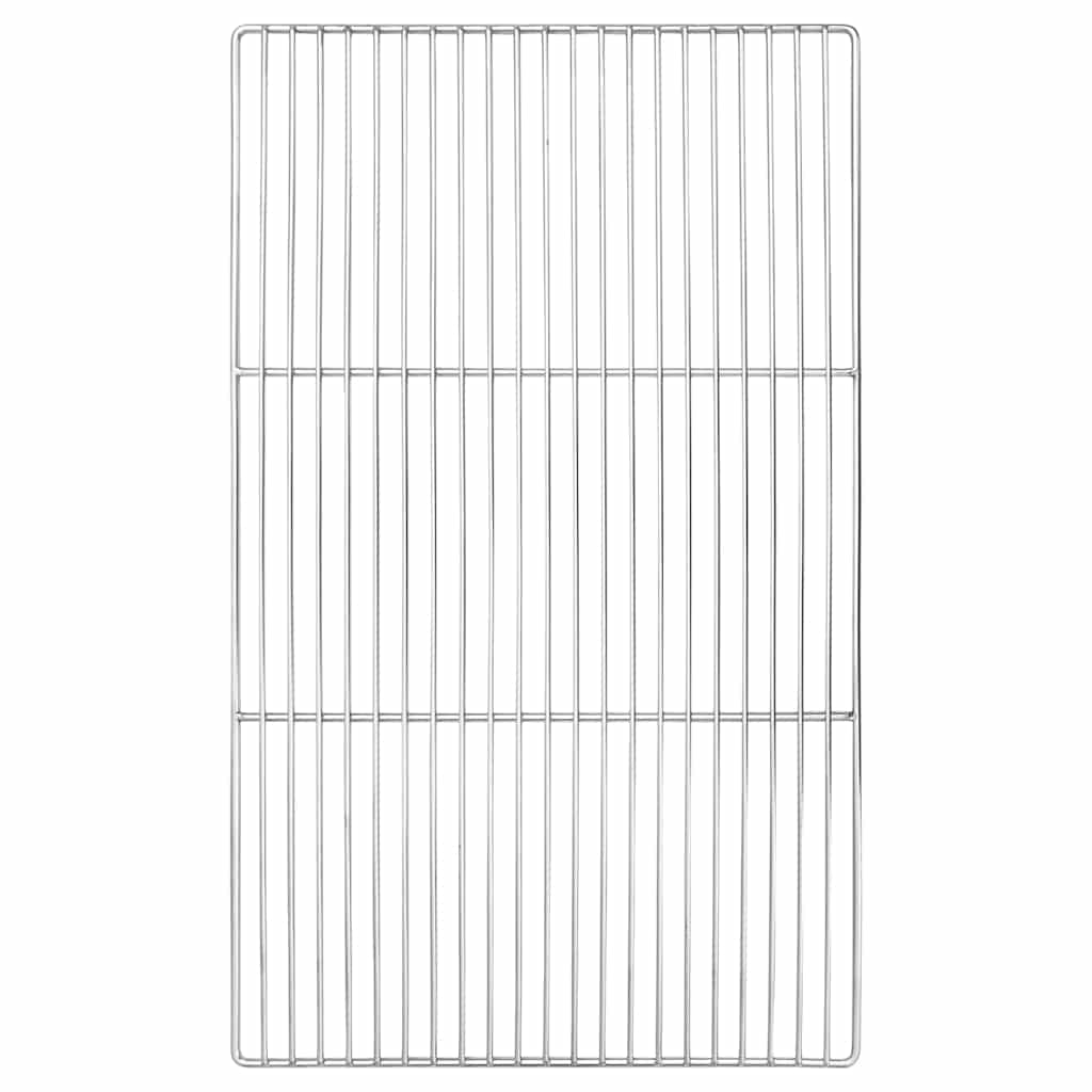 Grillrooster Zilver 67 x 40 cm Roestvrij staal