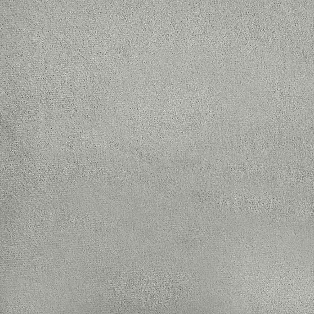 Uittrekbare Slaapbank Lichtgrijs 194 x 67 x 82 cm Microvezel – afbeelding 10