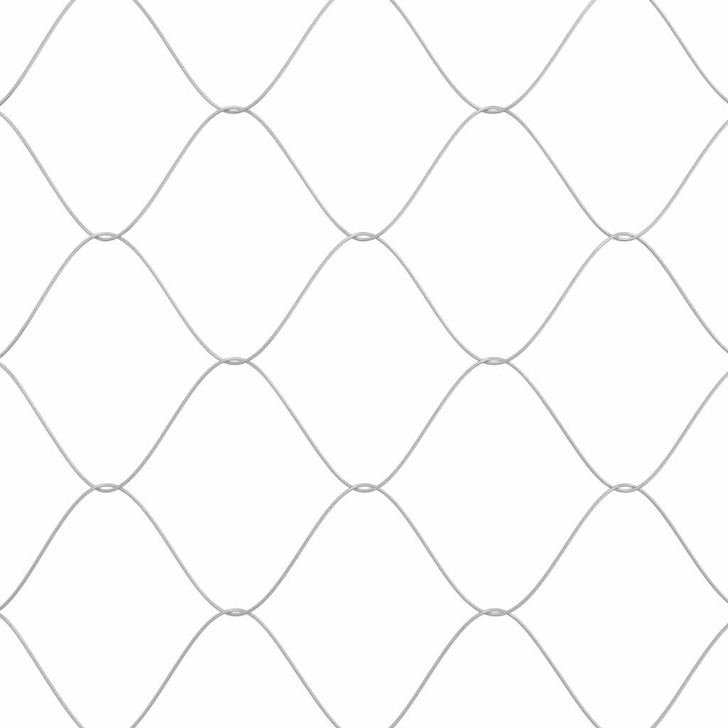 Hondenkooi met Dak Zilver 200 x 200 x 258 cm Staal en PE – afbeelding 9