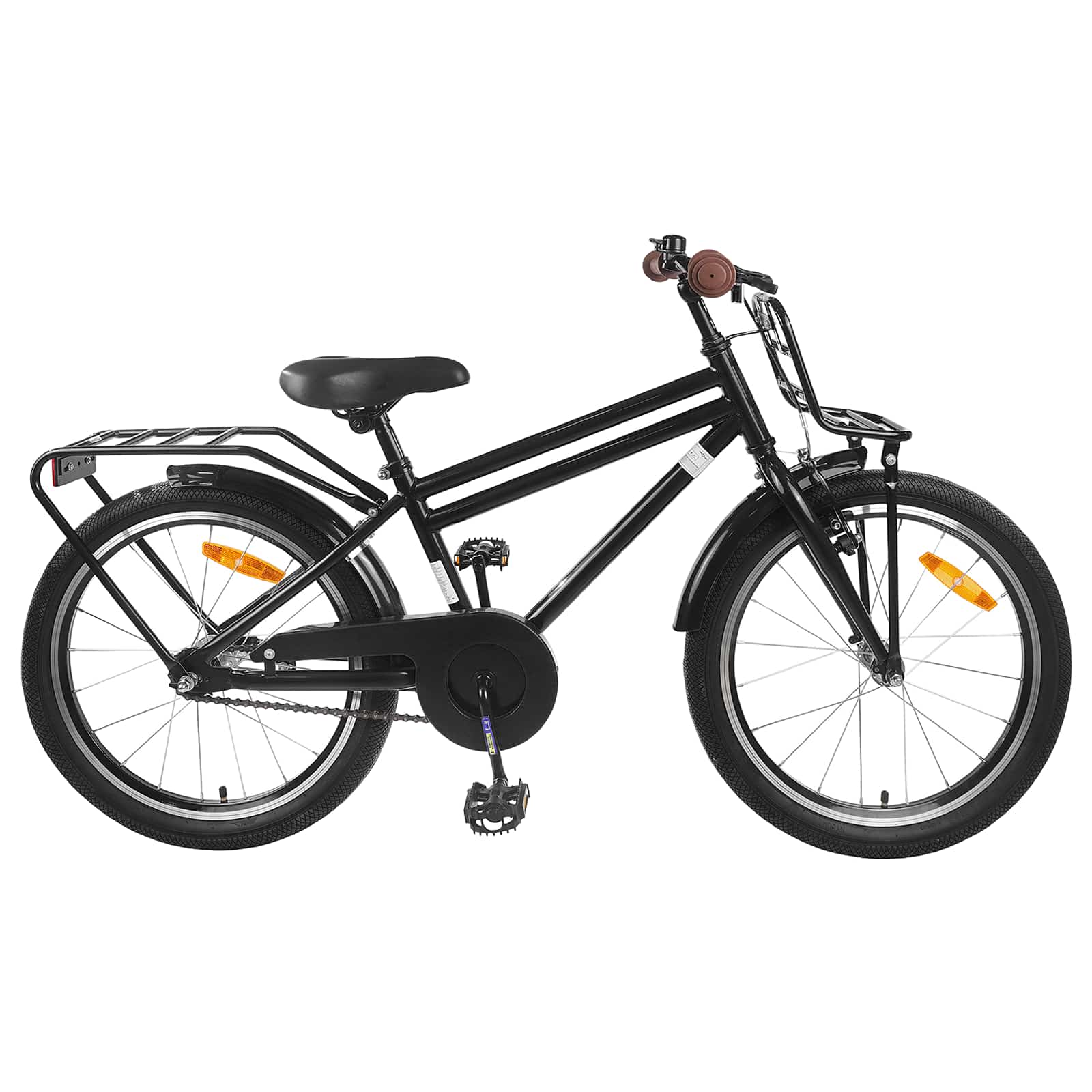 Kinderfiets 22 Inch voor 7-12 jaar oud Zwart