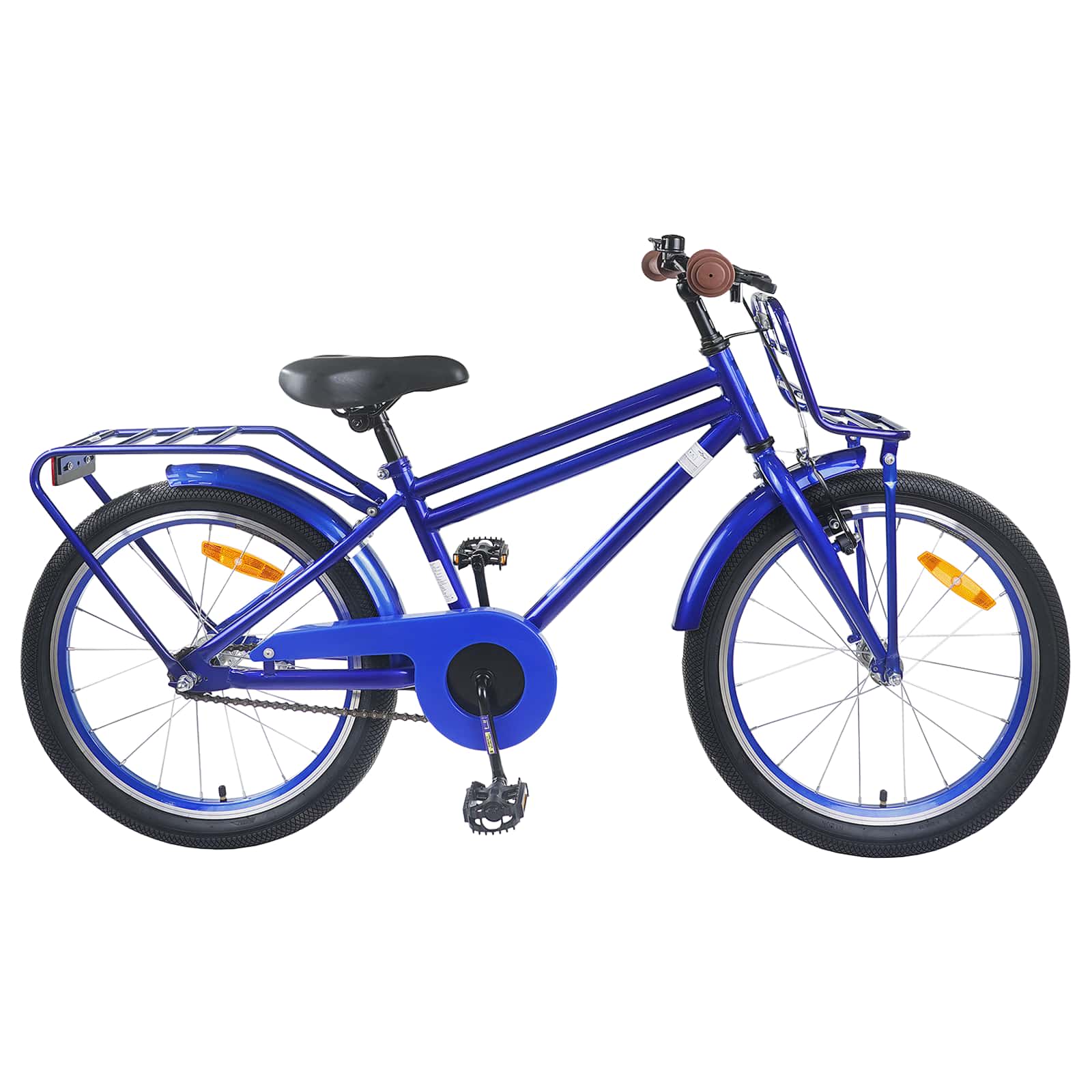 Kinderfiets 20 Inch voor 6-11 jaar oud Donkerblauw