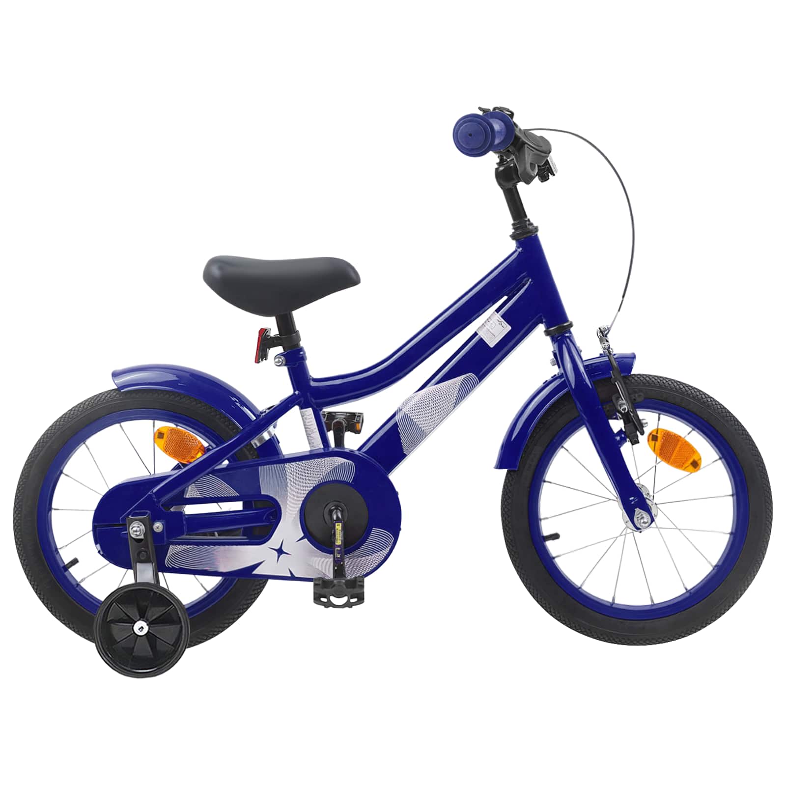 Kinderfiets 16 Inch voor 4-6 jaar oud Donkerblauw