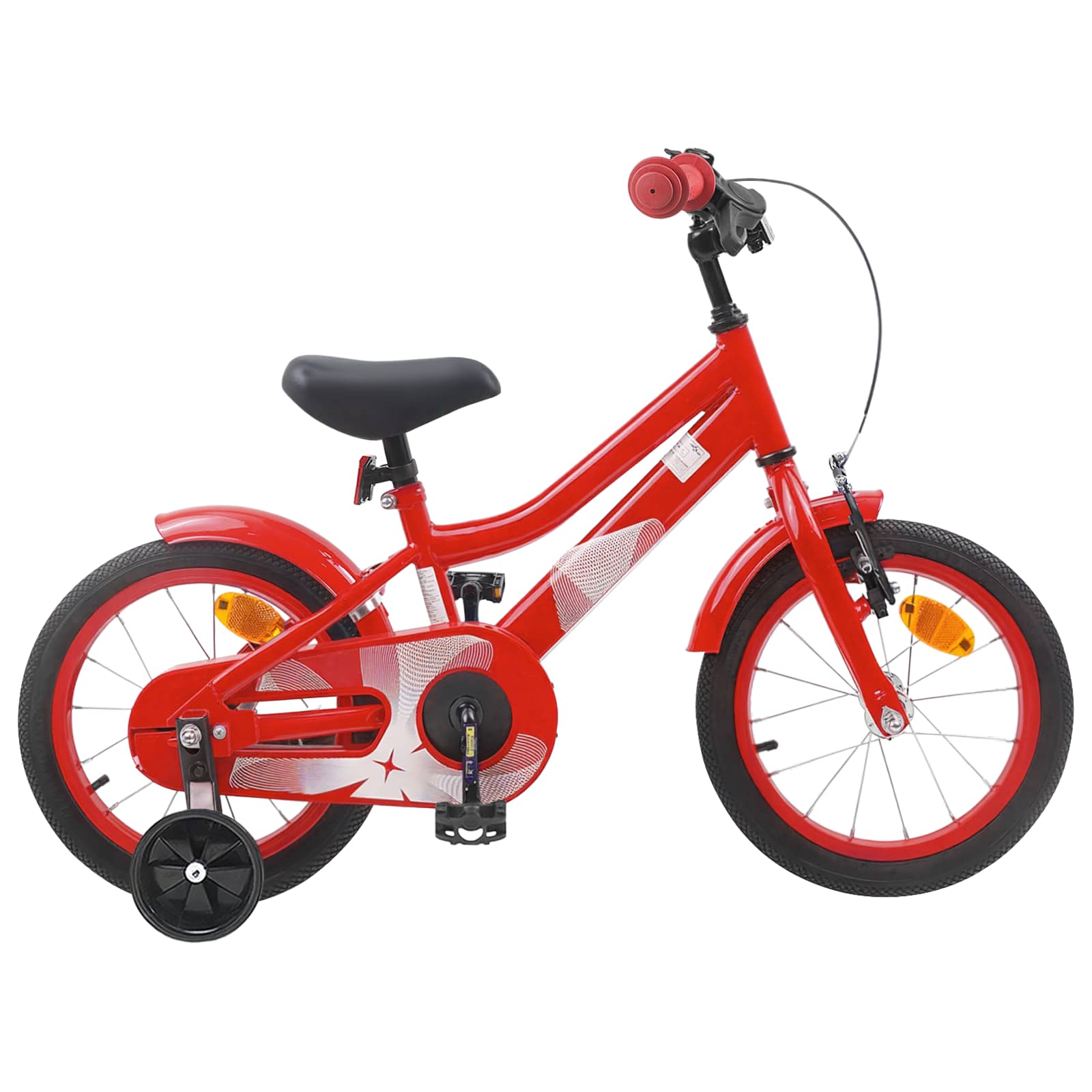 Kinderfiets 16 Inch voor 4-6 jaar oud Rood