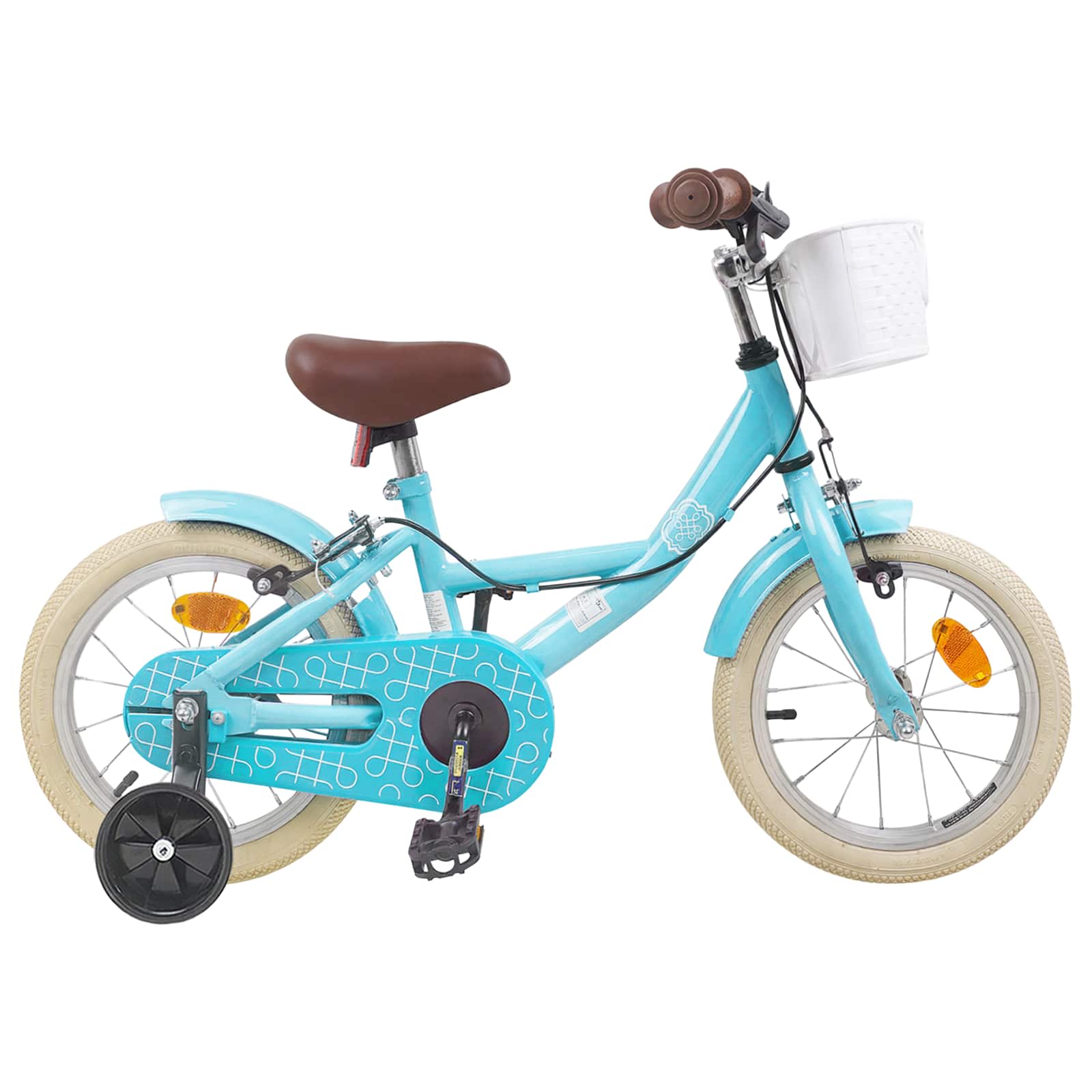 Kinderfiets 16 Inch voor 4-6 jaar oud Lichtblauw