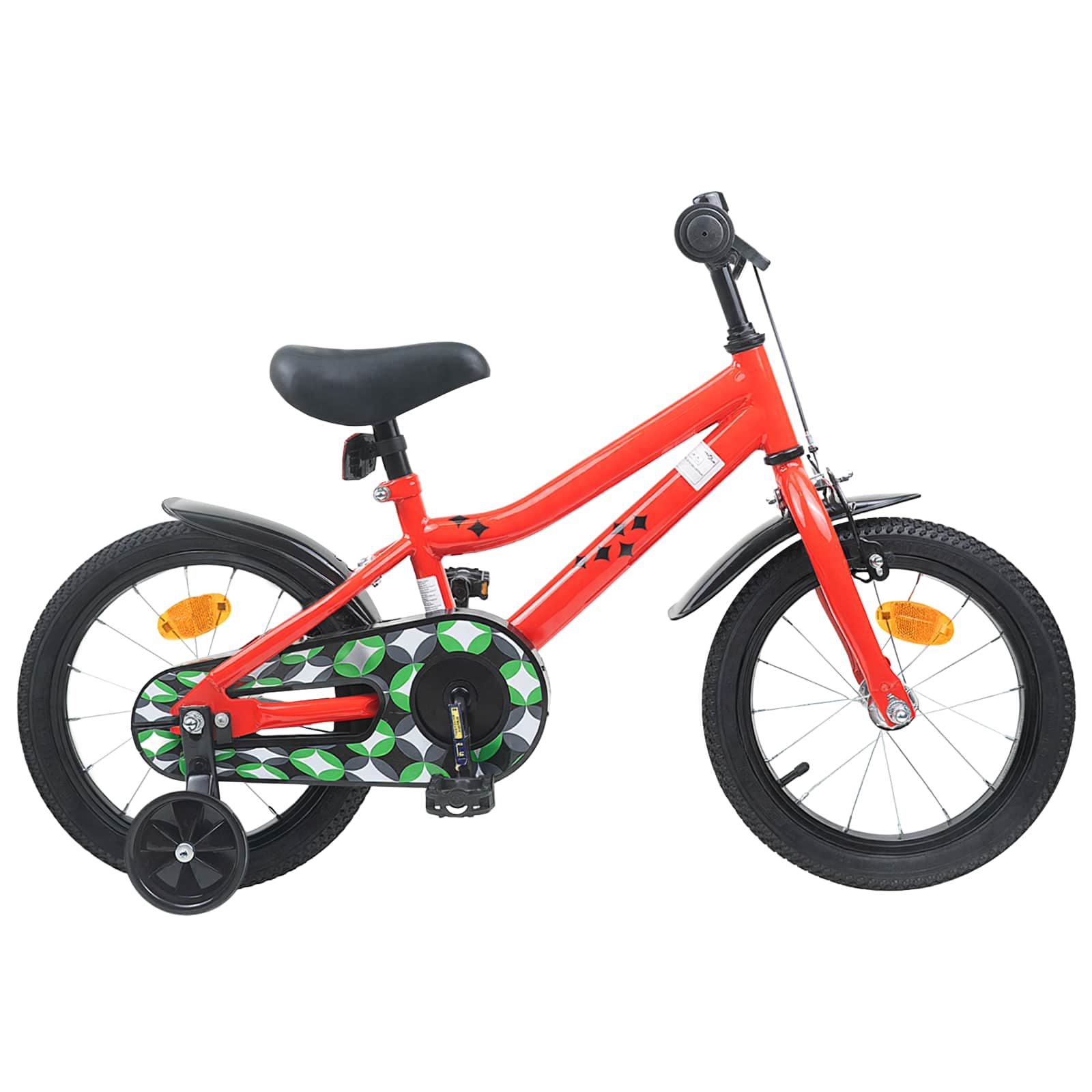Kinderfiets 12 Inch voor 2-4 jaar oud Rood