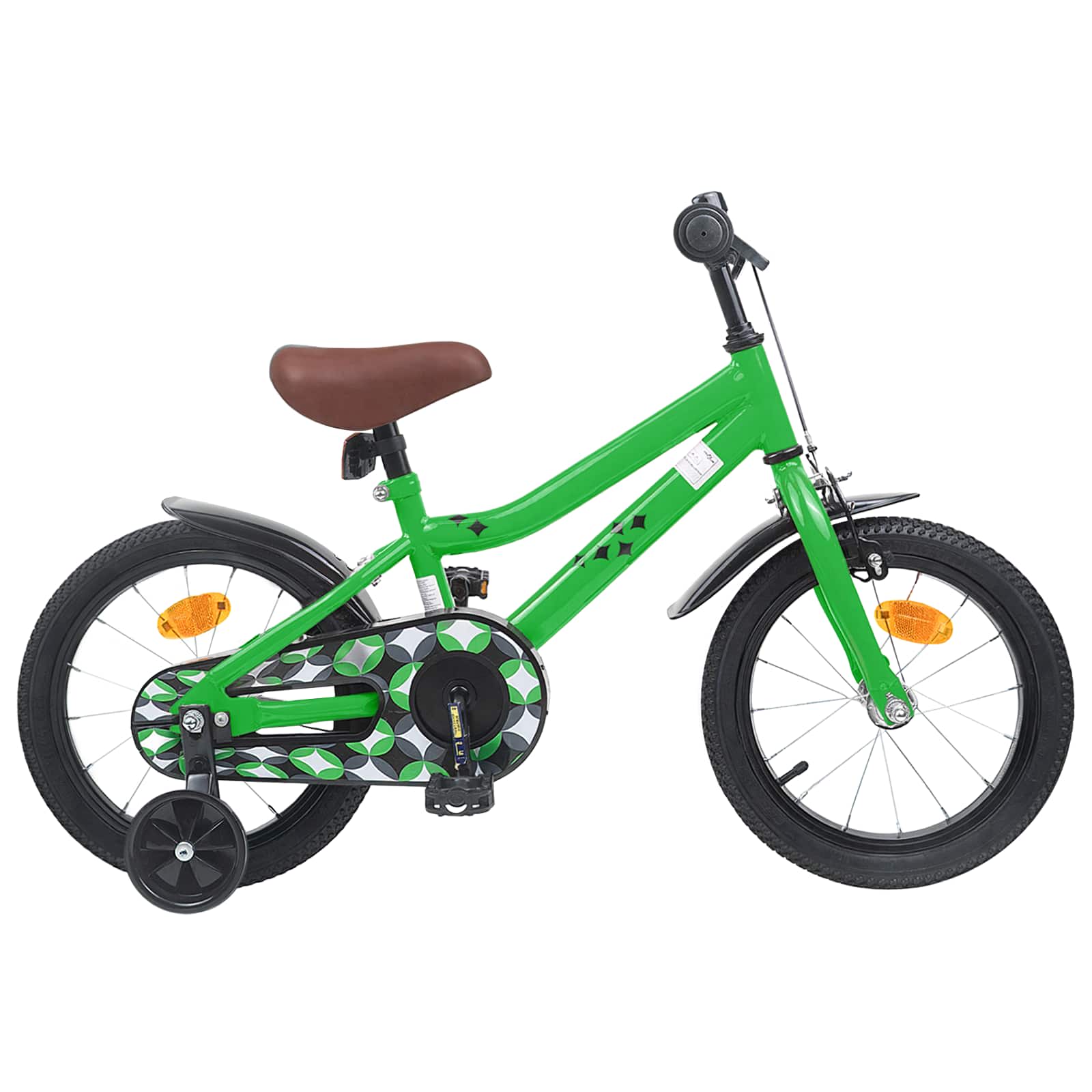 Kinderfiets 12 Inch voor 2-4 jaar oud Groen