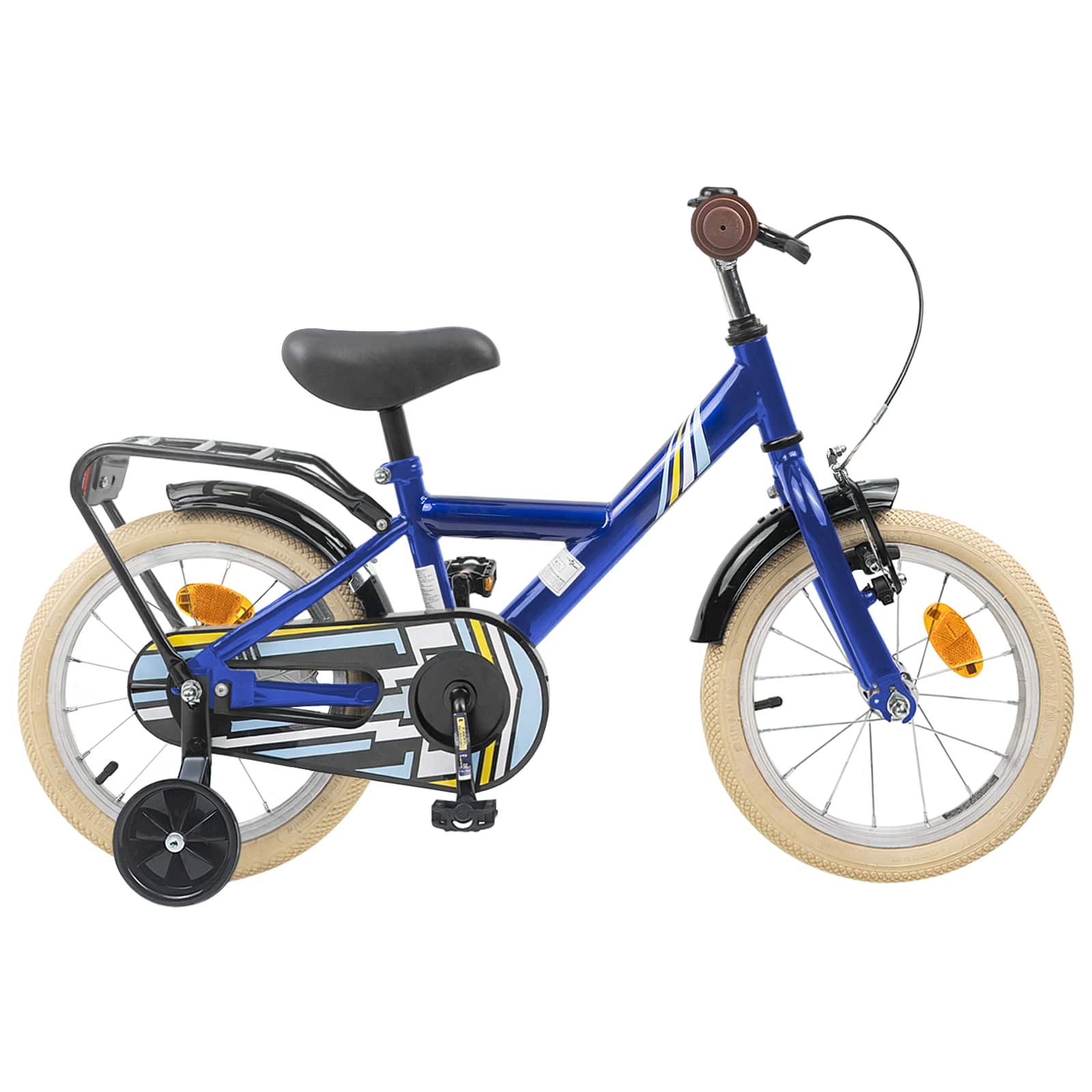 Kinderfiets 12 Inch voor 2-4 jaar oud Donkerblauw