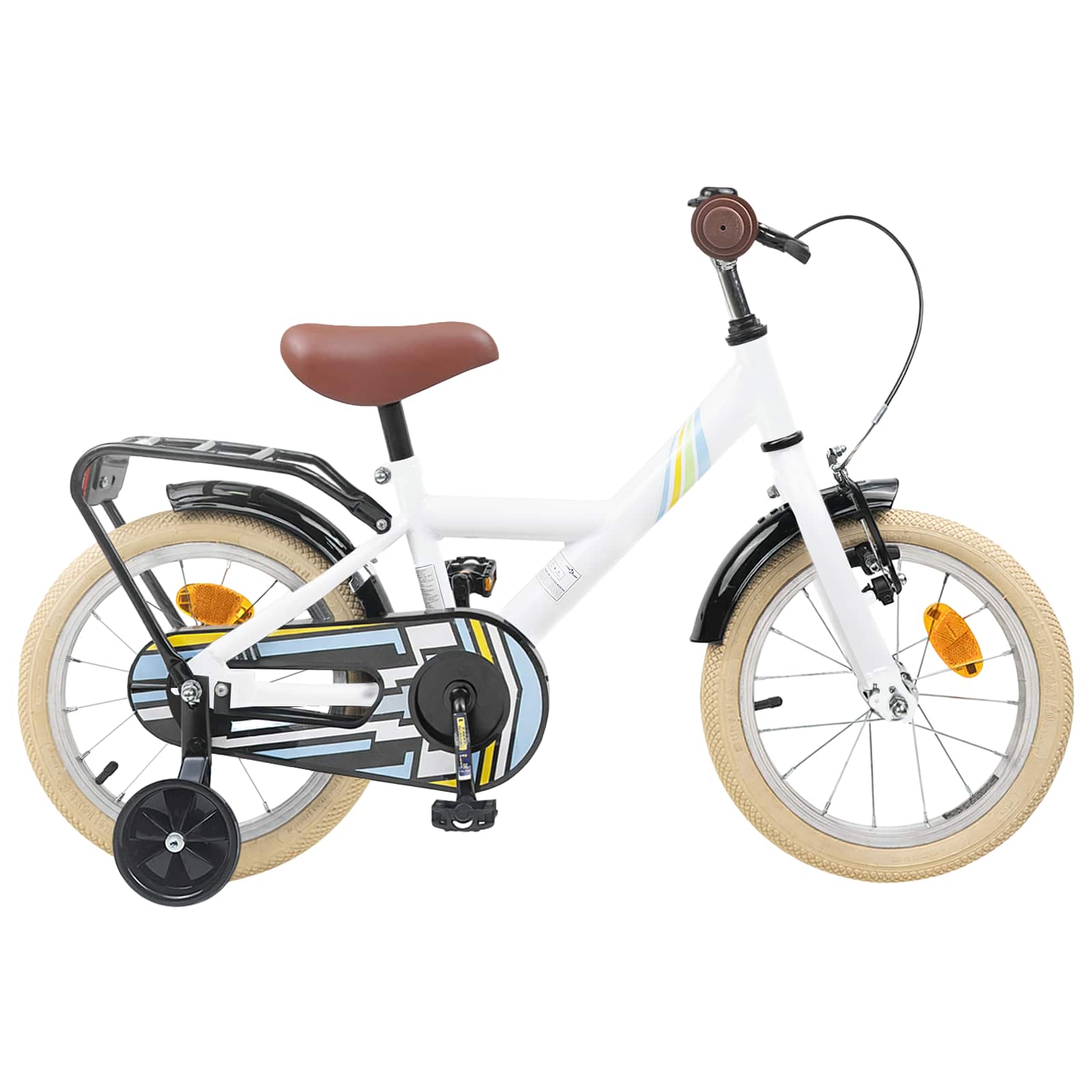 Kinderfiets 12 Inch voor 2-4 jaar oud Wit