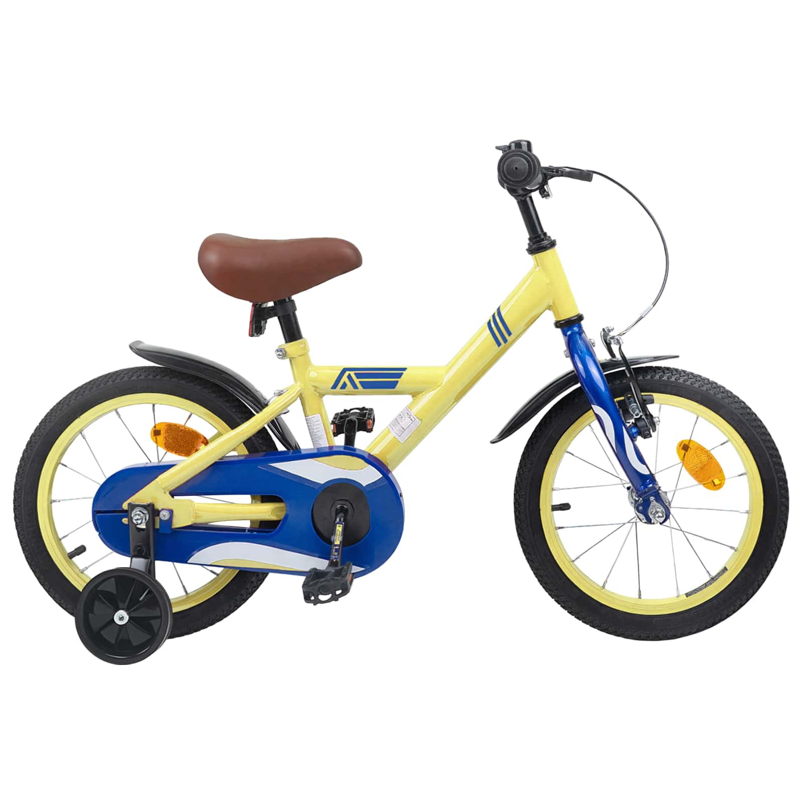 Kinderfiets 12 Inch voor 2-4 jaar oud Geel