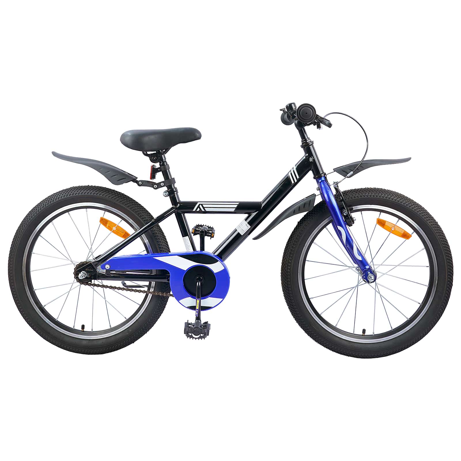 Kinderfiets 20 Inch voor 6-11 jaar oud Zwart
