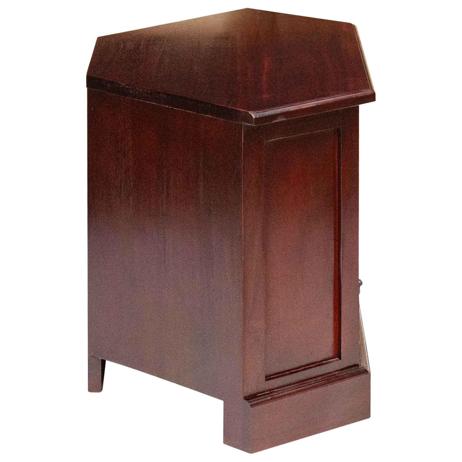 HoekTVKast met lade Bruin 80 x 40,5 x 45 cm Massief Mahoniehout – afbeelding 6