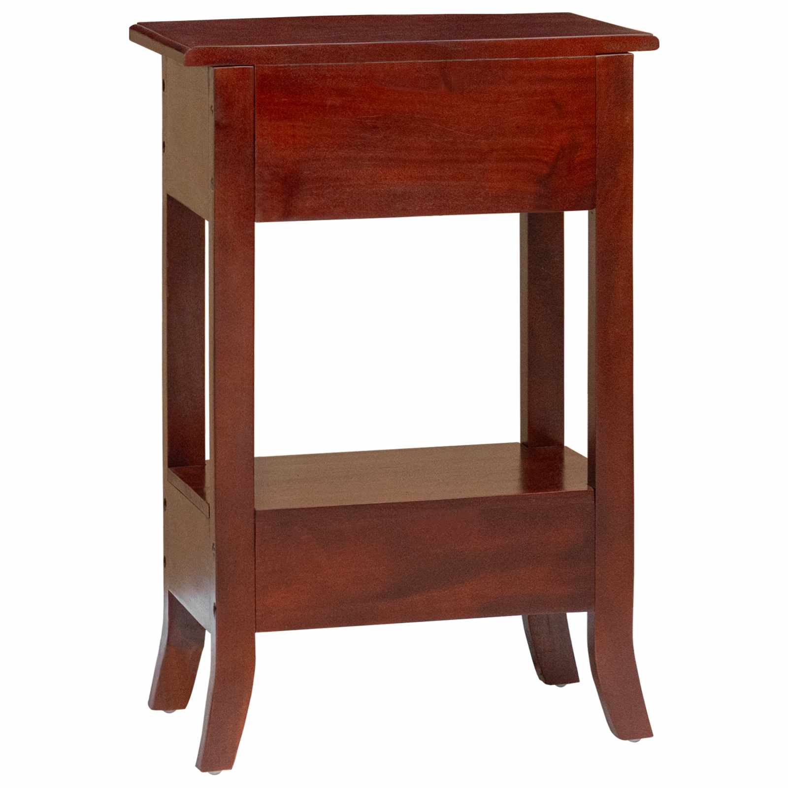 Wandtafel met lade Bruin 50 x 29,5 x 76 cm Massief Mahoniehout – afbeelding 7