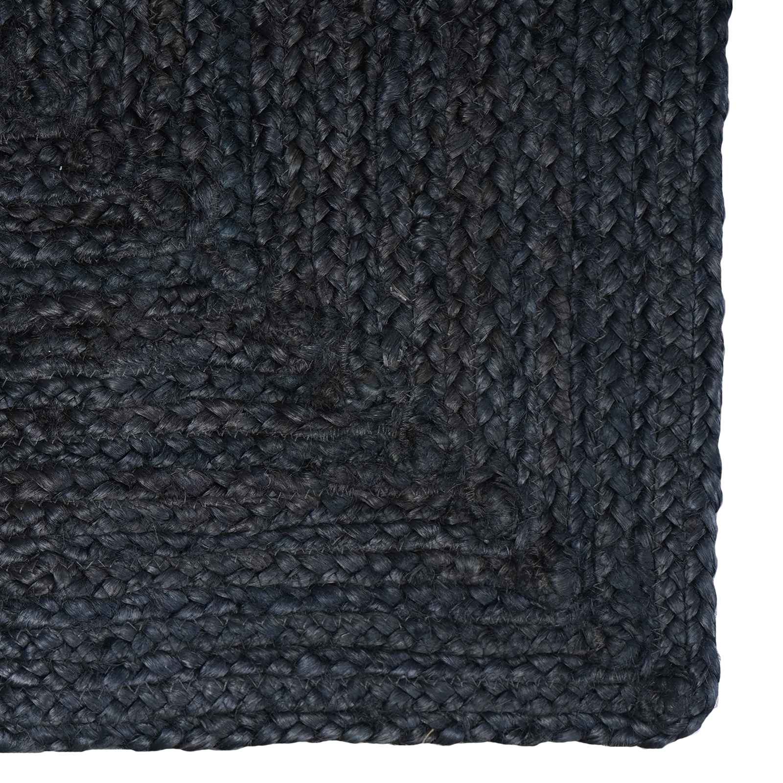 Vloerkleden Rechthoekig Donkergrijs 160 x 230 cm Jute – afbeelding 5