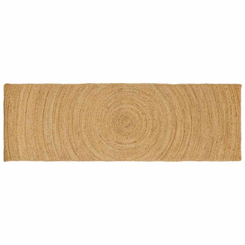Vloerkleden Rechthoekig Bruin 80 x 200 cm Jute
