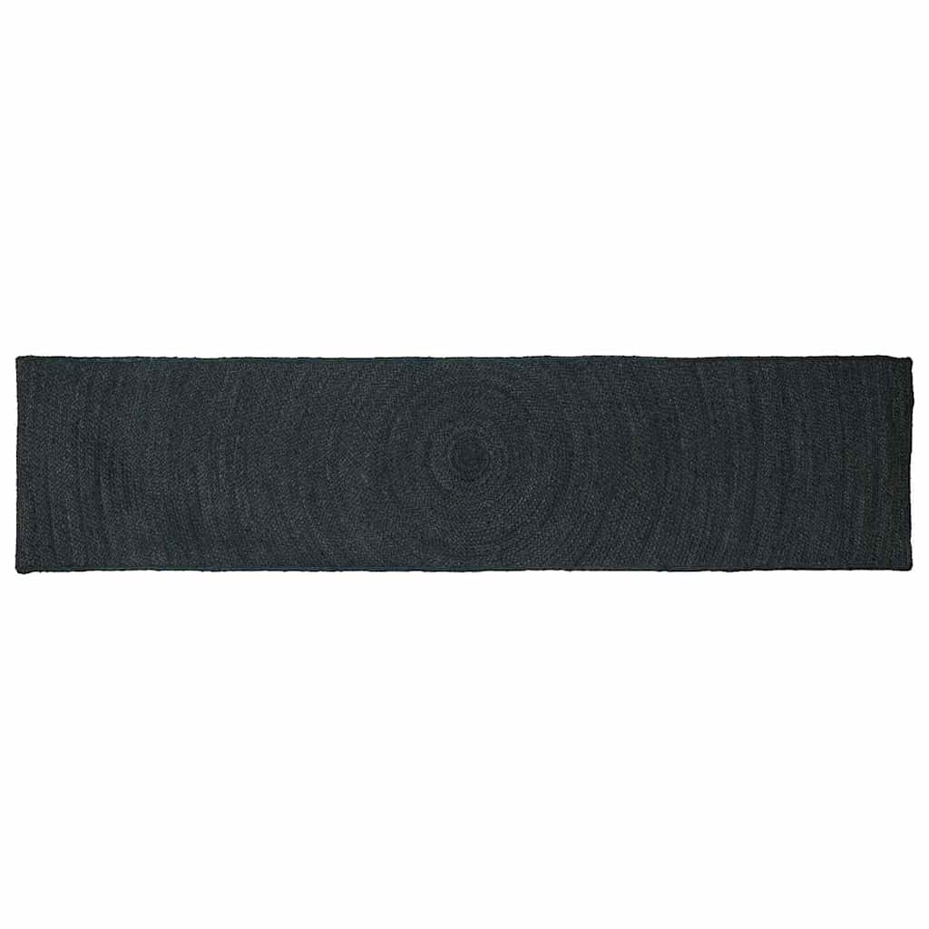 Vloerkleden Rechthoekig Donkergrijs 60 x 200 cm Jute