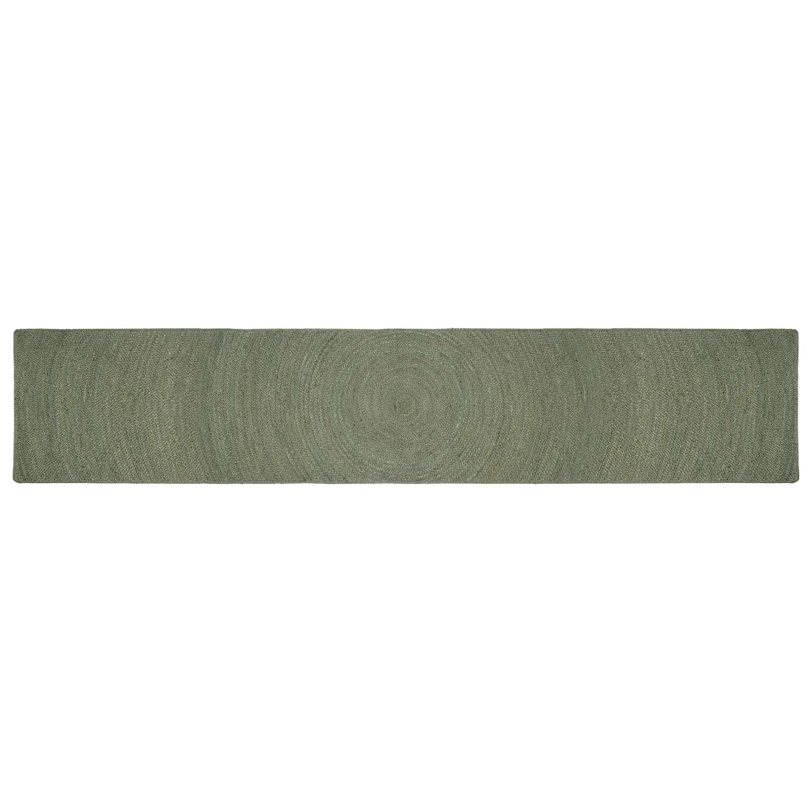 Vloerkleden Olijfgroen 60 x 400 cm Jute