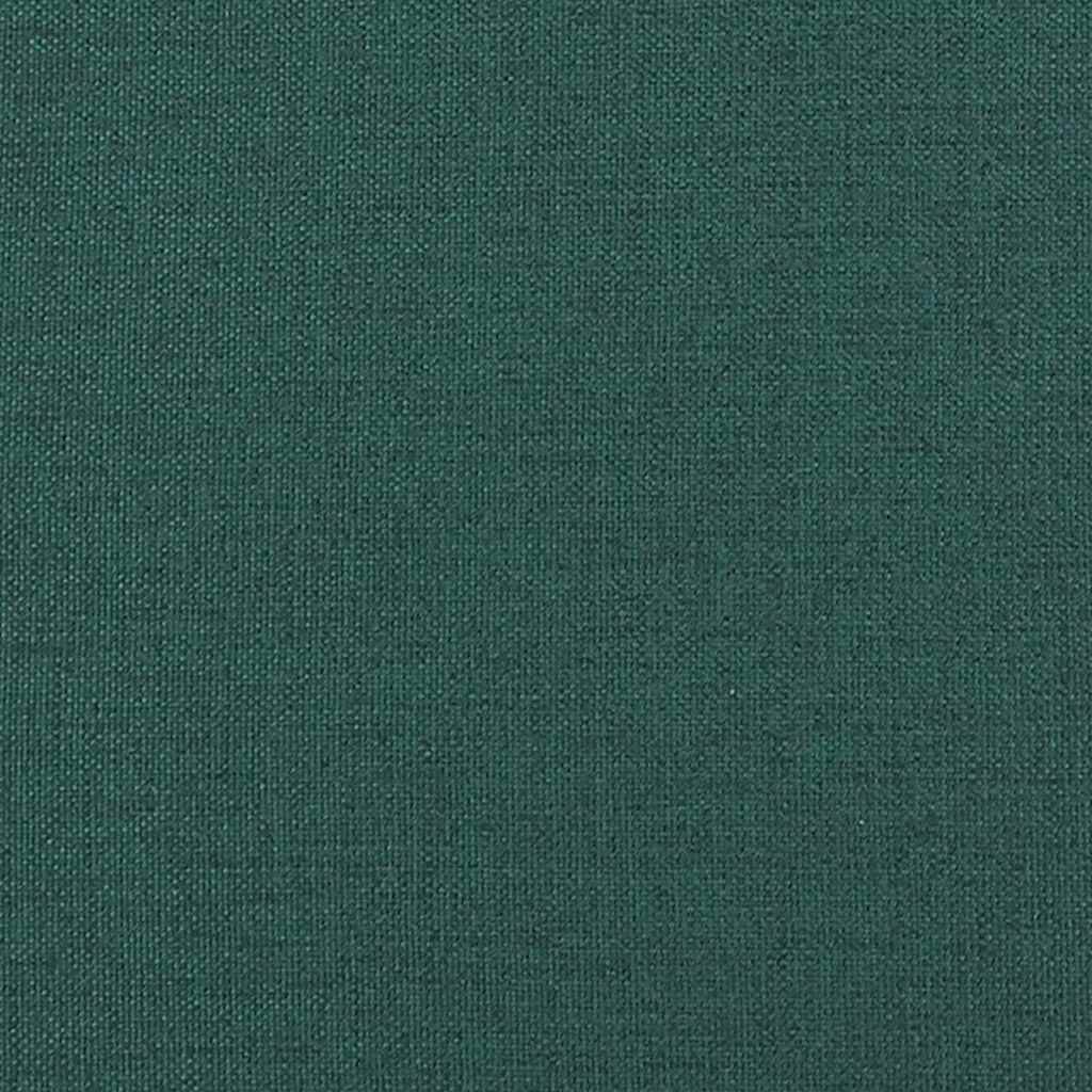 Hoge Rug Bank 101cm Donkergroen Stof – afbeelding 9