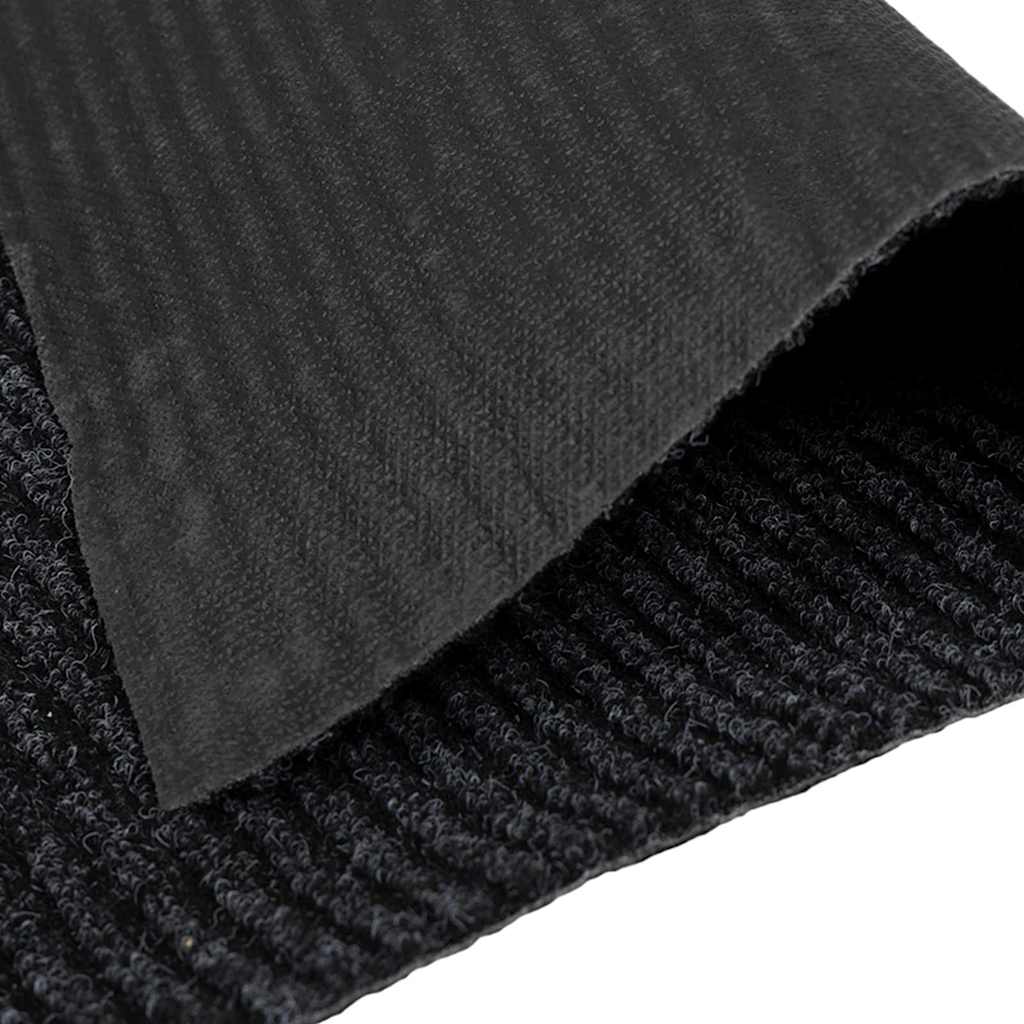 Tapijt Loper Antraciet 80 x 150 cm Stof – afbeelding 7