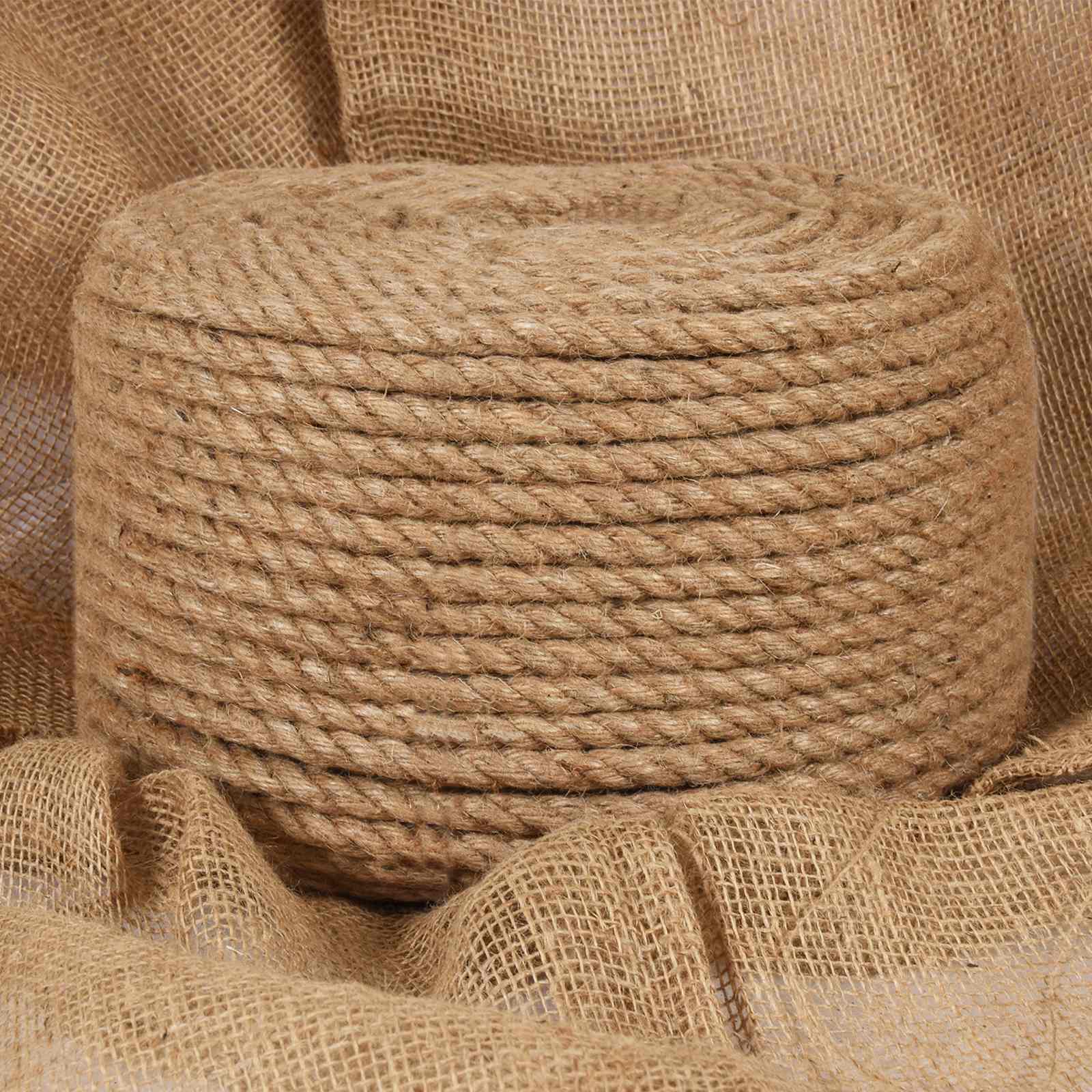 Jute Touw 2 pcs 100 m 2 Naturel 100% Tossa jute