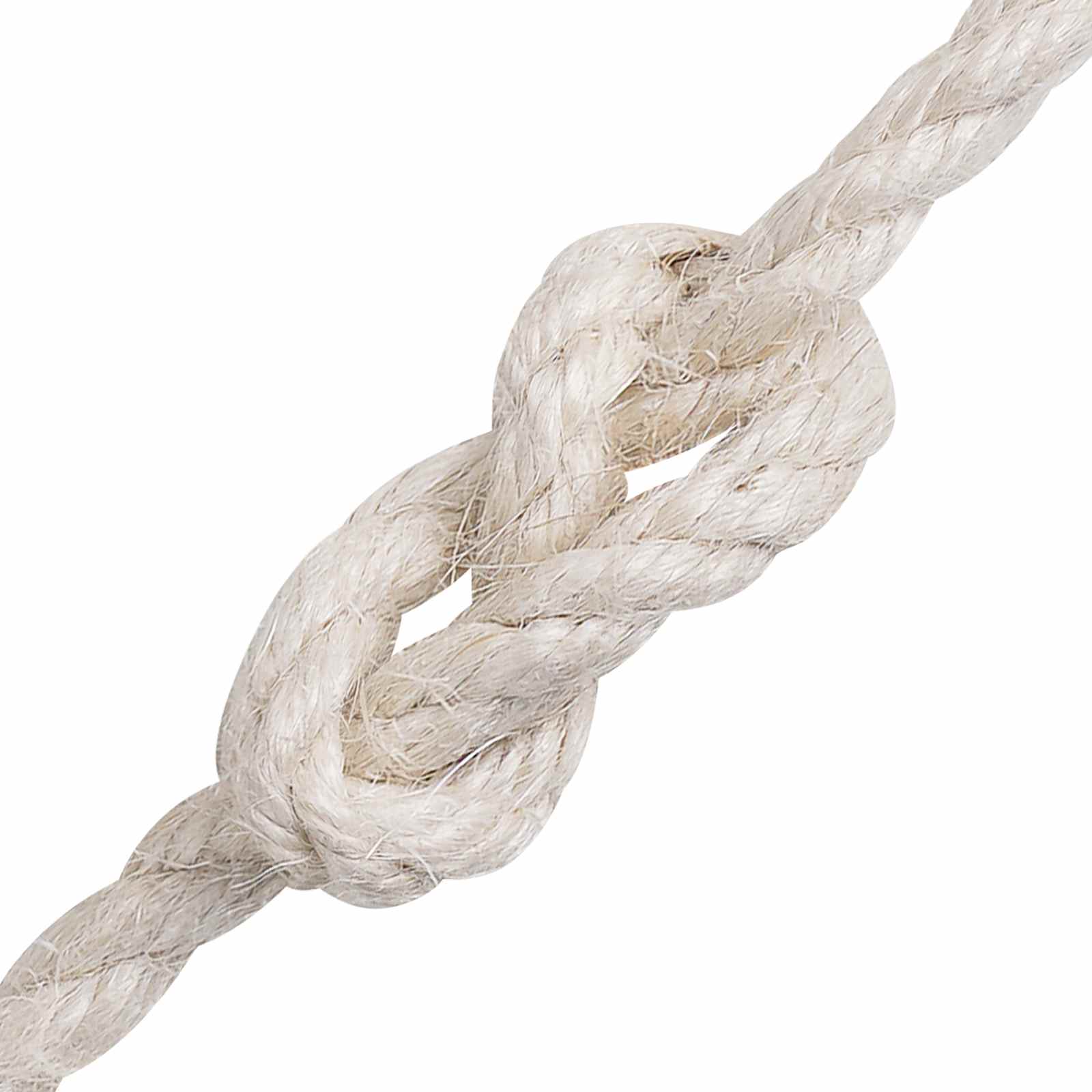 Jute Touw 4 Wit 100% Tossa jute – afbeelding 3