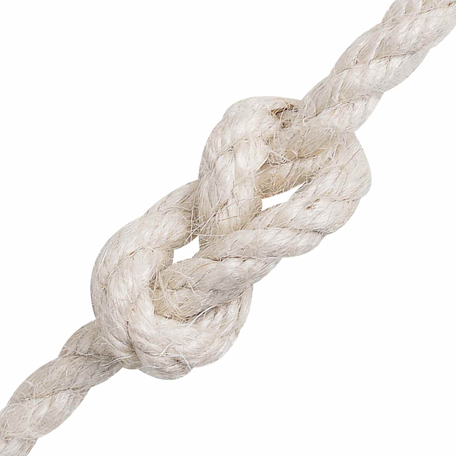 Jute Touw 8 Wit 100% Tossa jute – afbeelding 3
