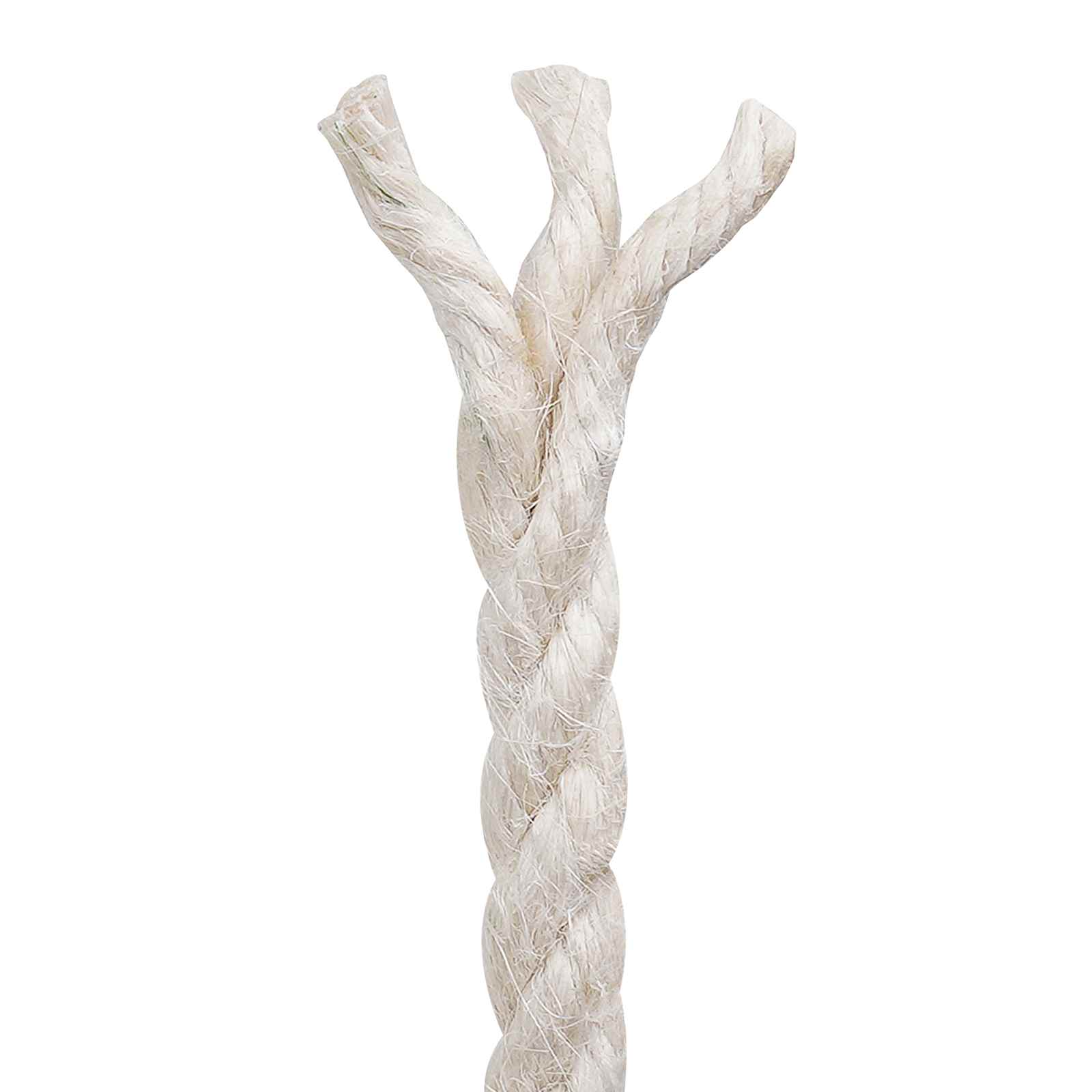 Jute Touw 8 Wit 100% Tossa jute – afbeelding 4