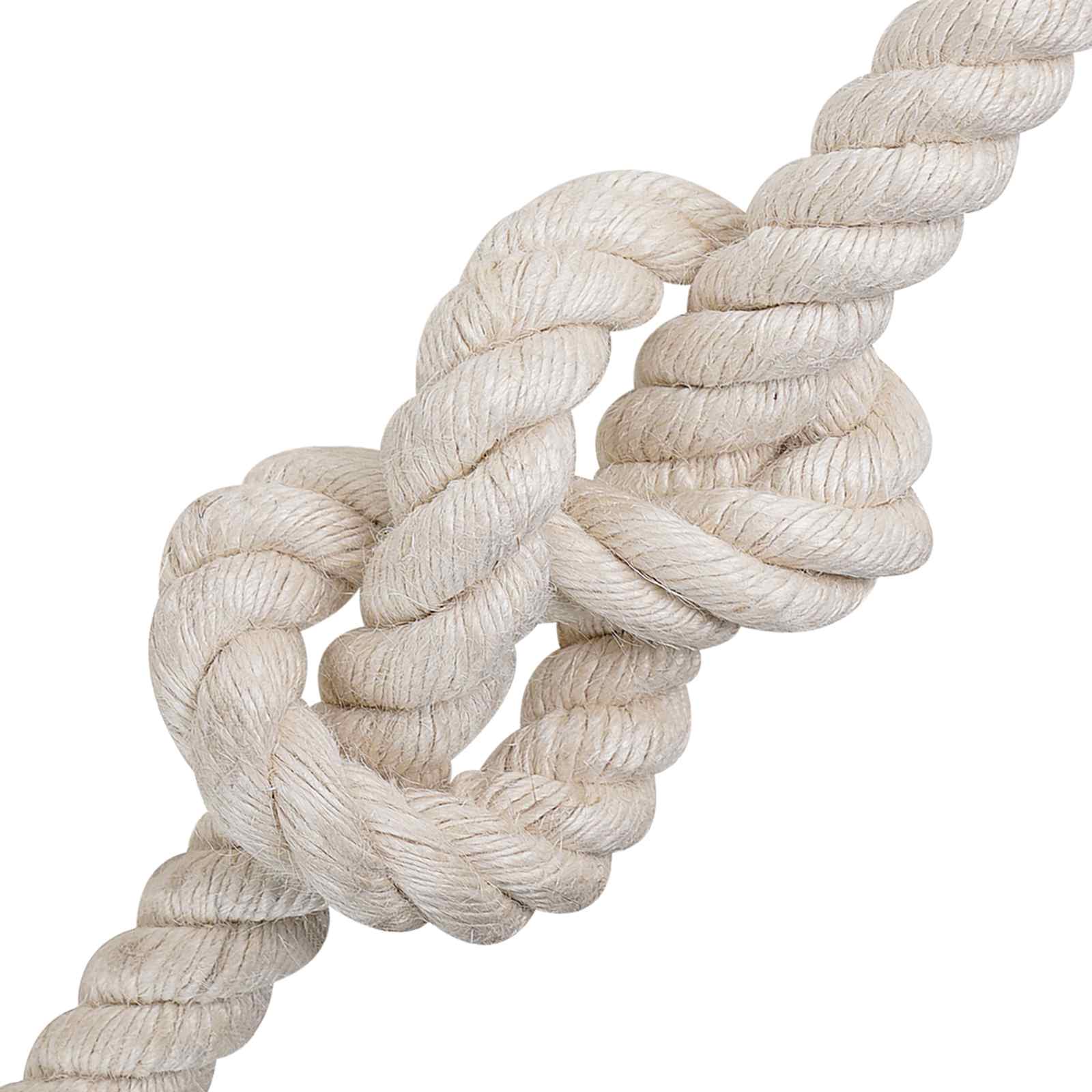 Jute Touw 20 Wit 100% Tossa jute – afbeelding 3