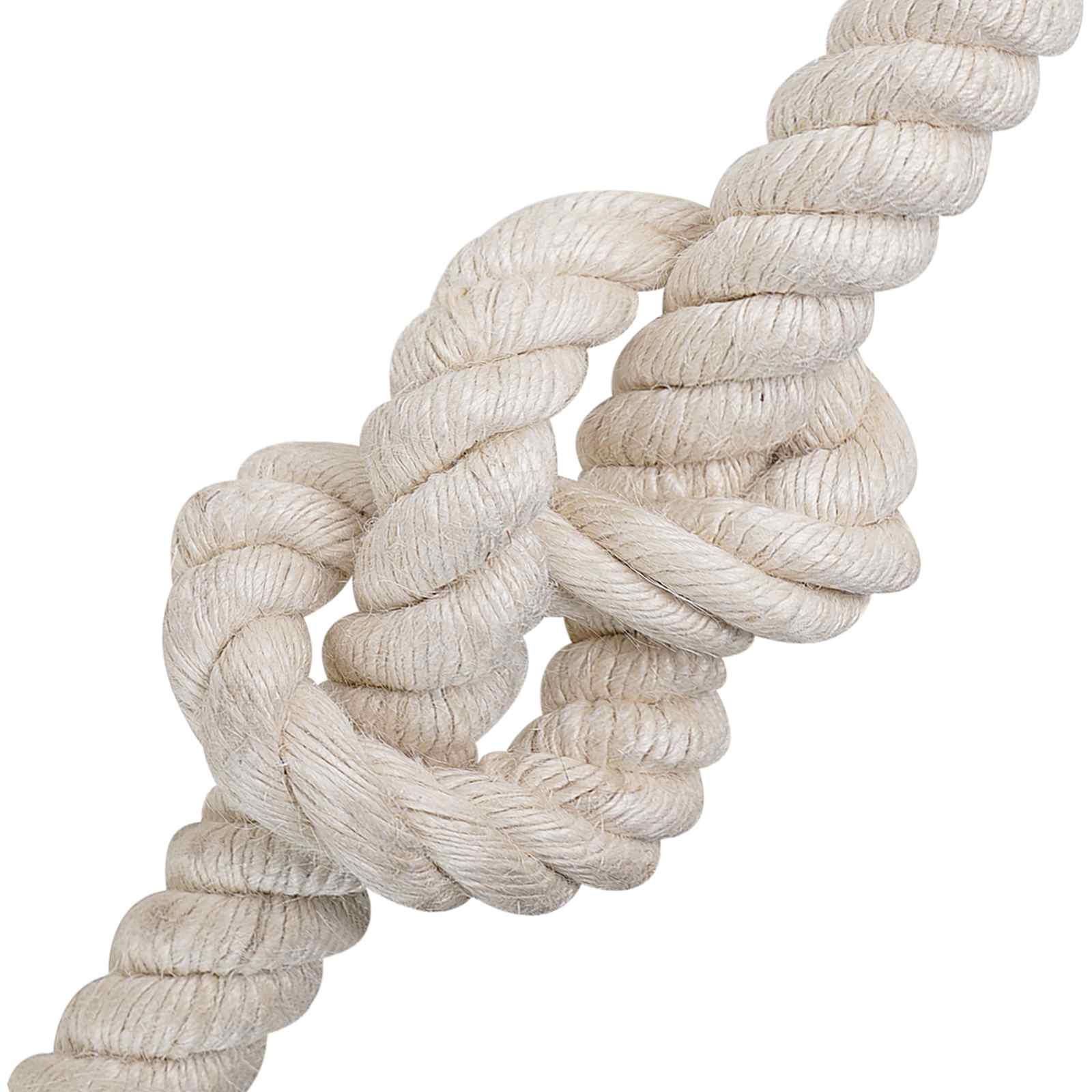 Jute Touw 24 Wit 100% Tossa jute – afbeelding 3